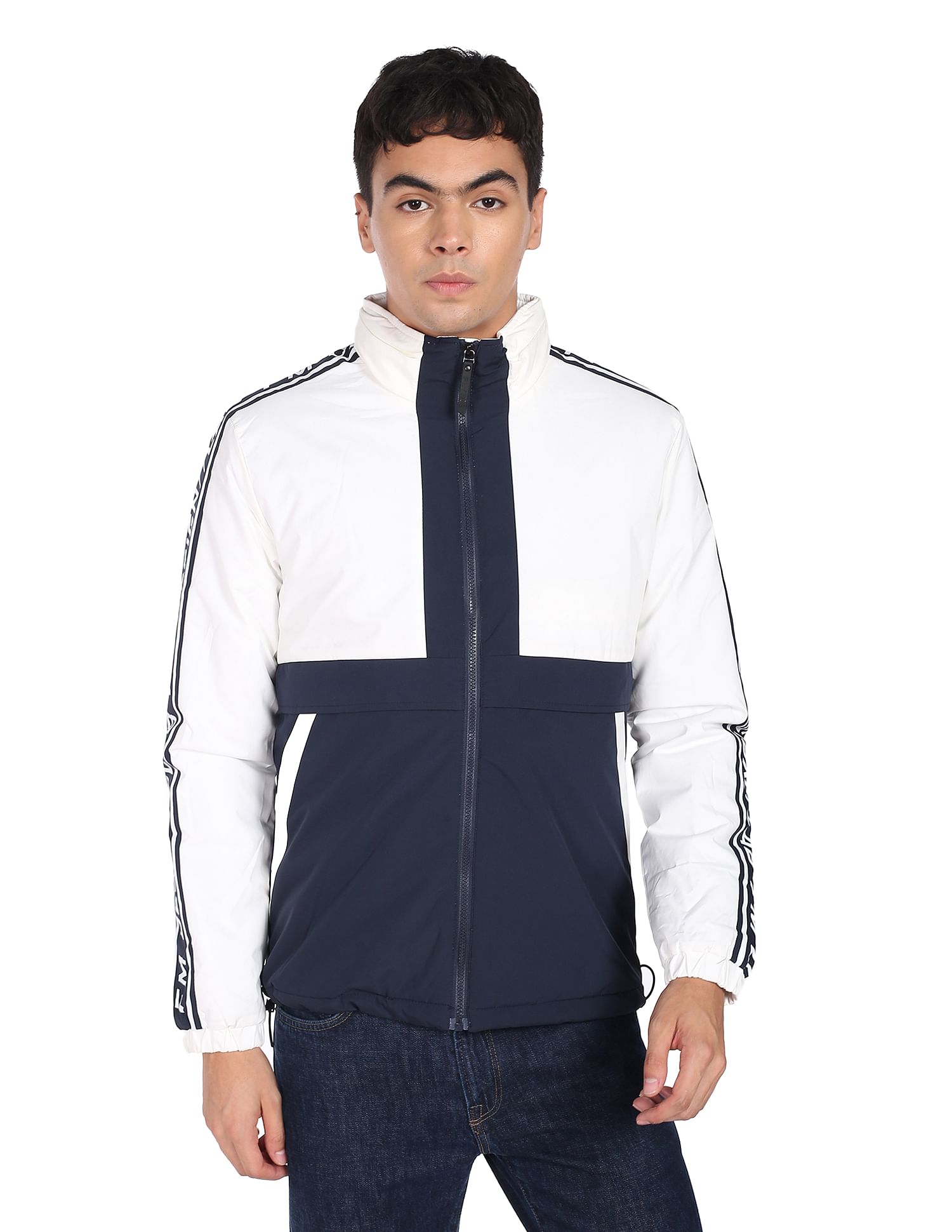 Flying Machine Brand Tape Padded Jacket