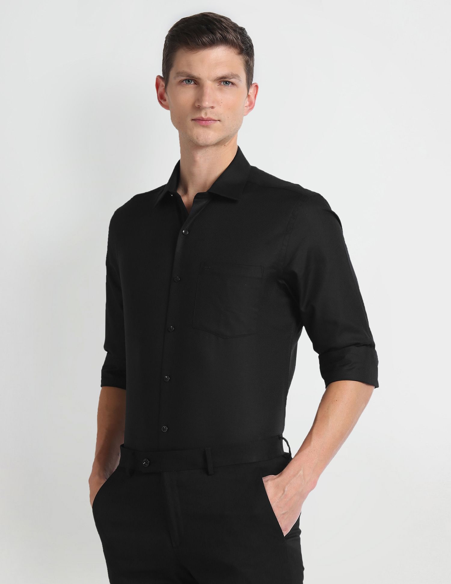 Arrow Iconic Cotton Dobby Shirt