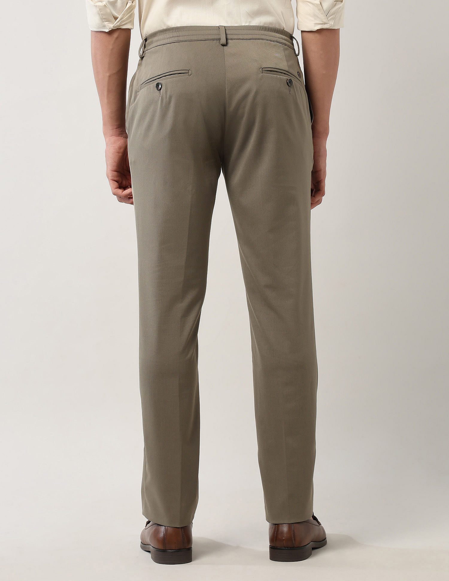 Arrow Regular Fit Twill Trousers