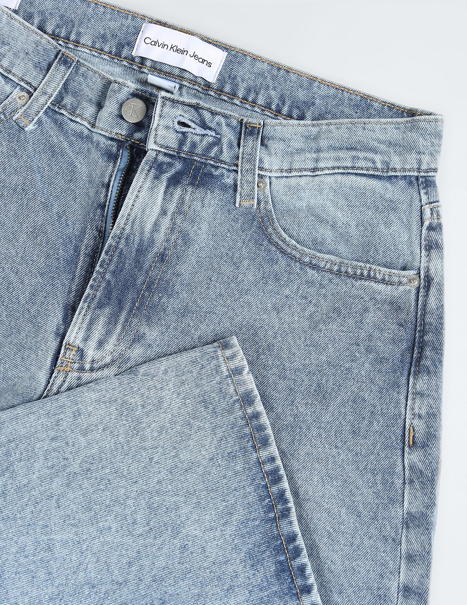 Calvin Klein Jeans Women High Rise Skinny Jean (2, Dark Blue (Pacific)) at  Amazon Women's Jeans store