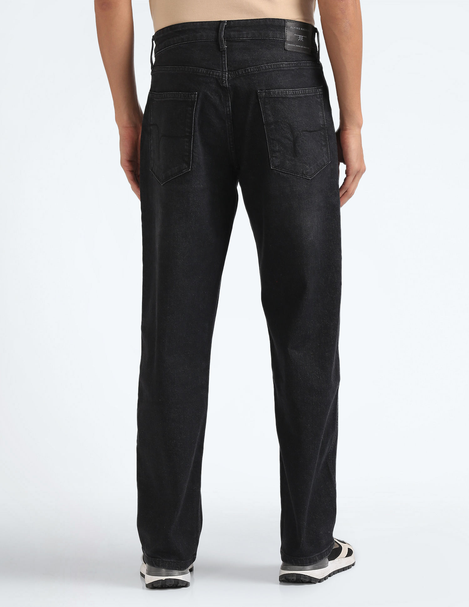 Buy Flying Machine Women High Rise Wide Leg Cargo Jeans - NNNOW.com