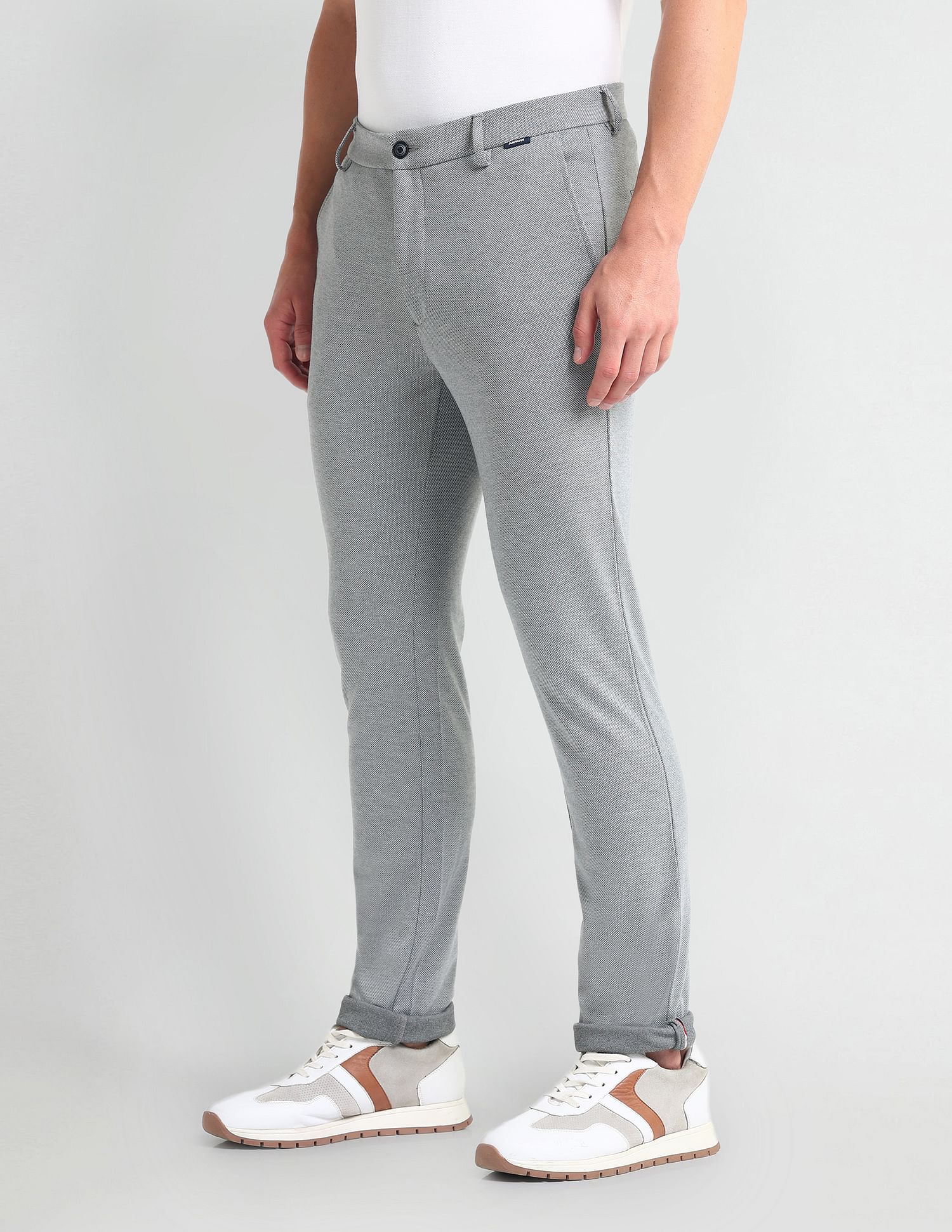 Arrow Sports Super Slim Smart Flex Trousers