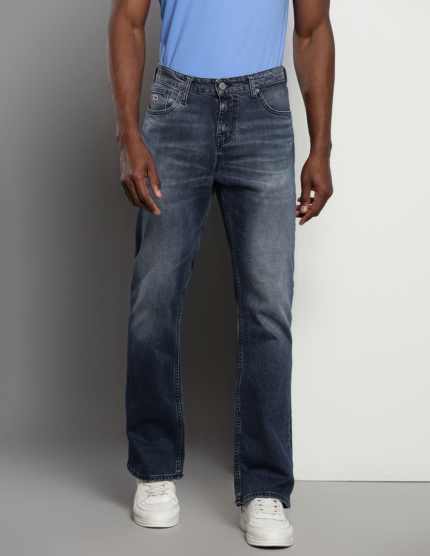 Tommy Hilfiger Recycled Cotton Bootcut Jeans