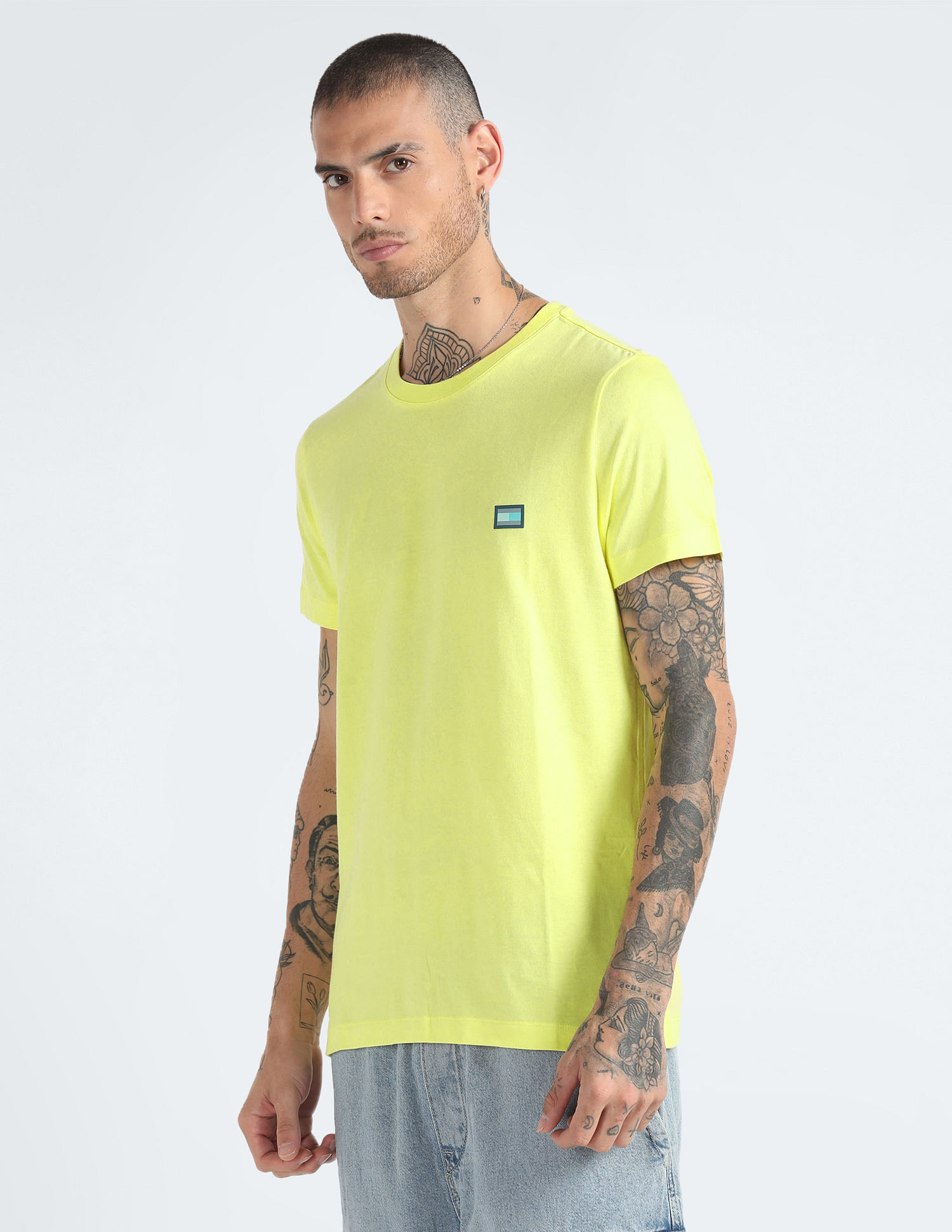 Tommy Hilfiger Small Pop Flag Badge T-Shirt