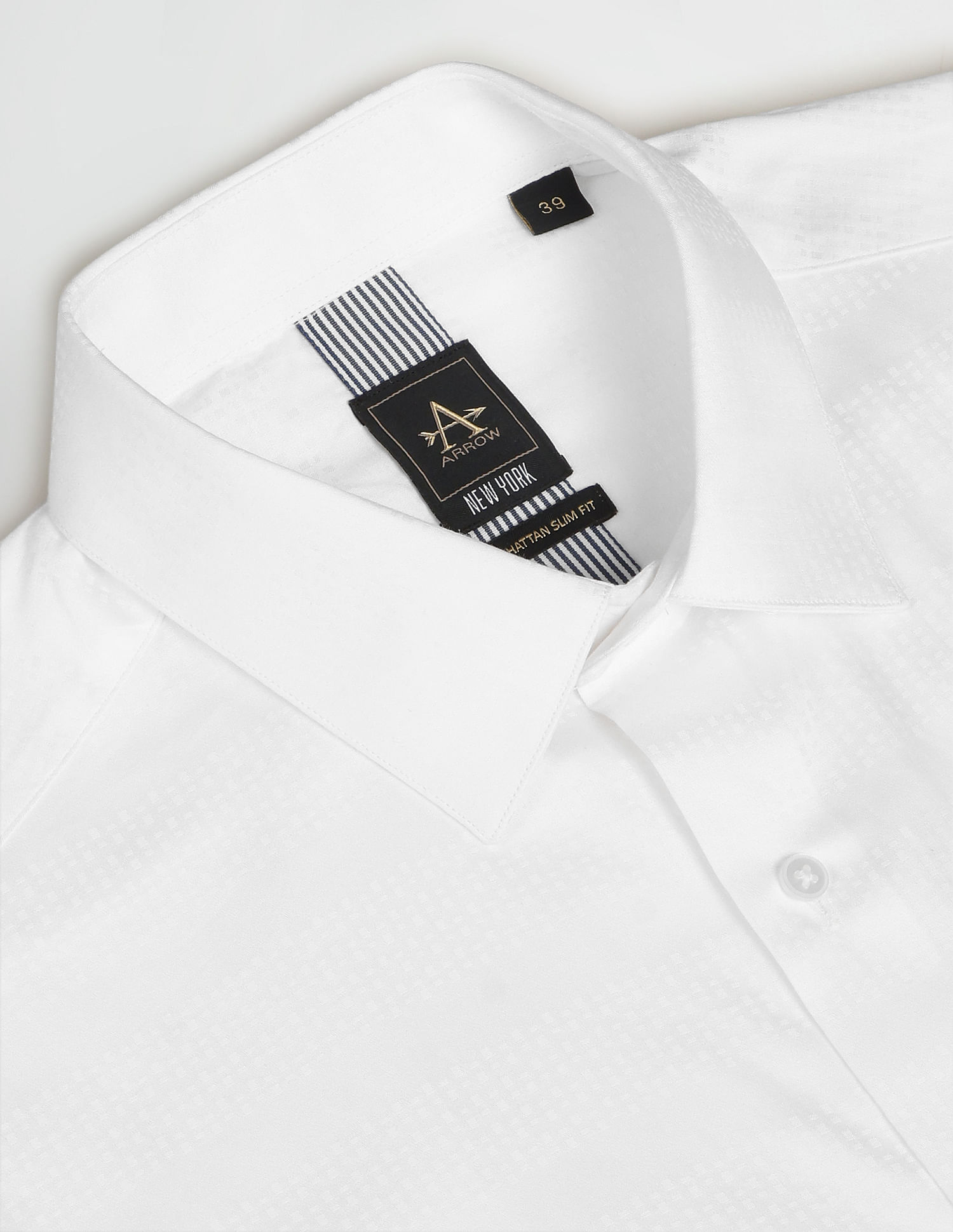 Arrow Newyork Manhattan Slim Fit Cotton Shirt