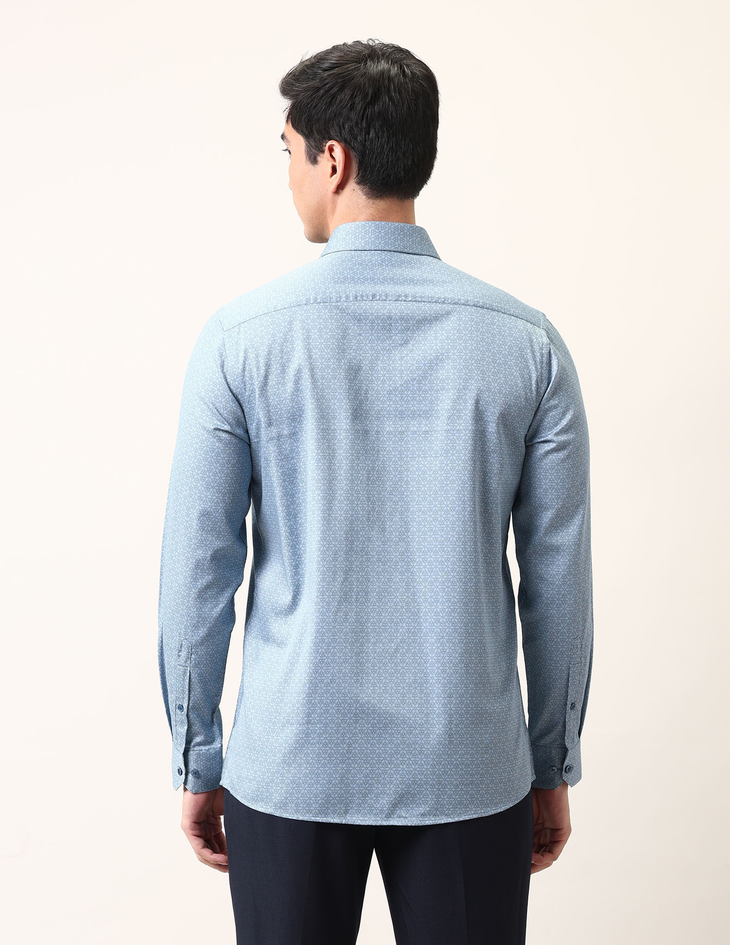 Arrow Liberty Classic Fit Geometric Ceremonial Shirt
