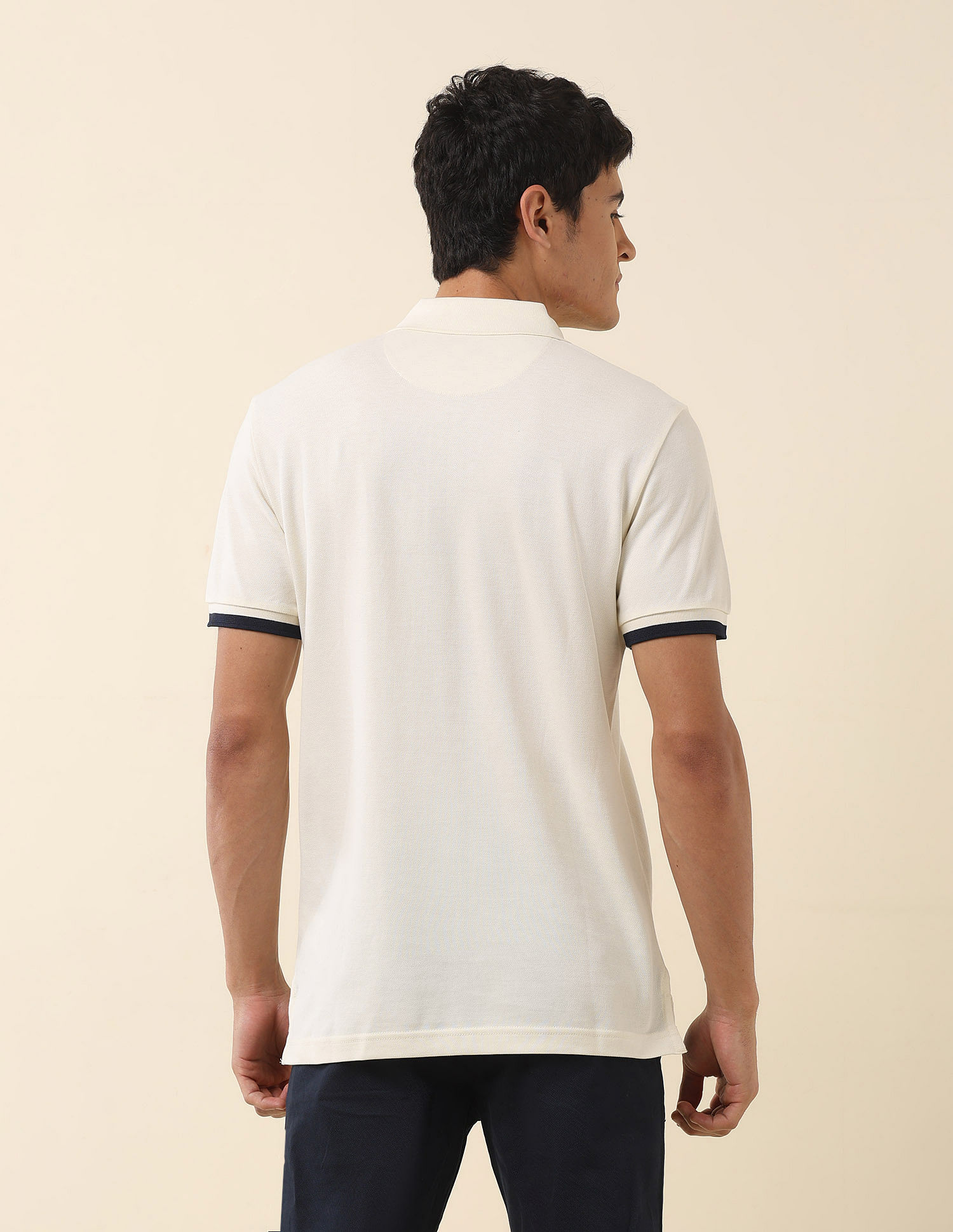 U.S. Polo Assn. Brand Embroidered Summer Splash Polo Shirt