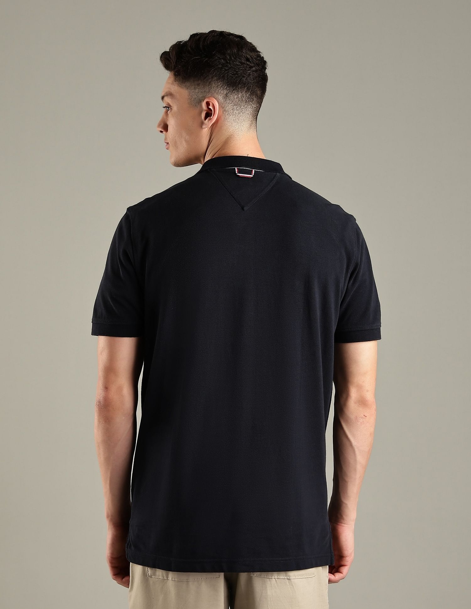 Tommy Hilfiger Colorblock Regular-Fit Cotton Polo Shirt