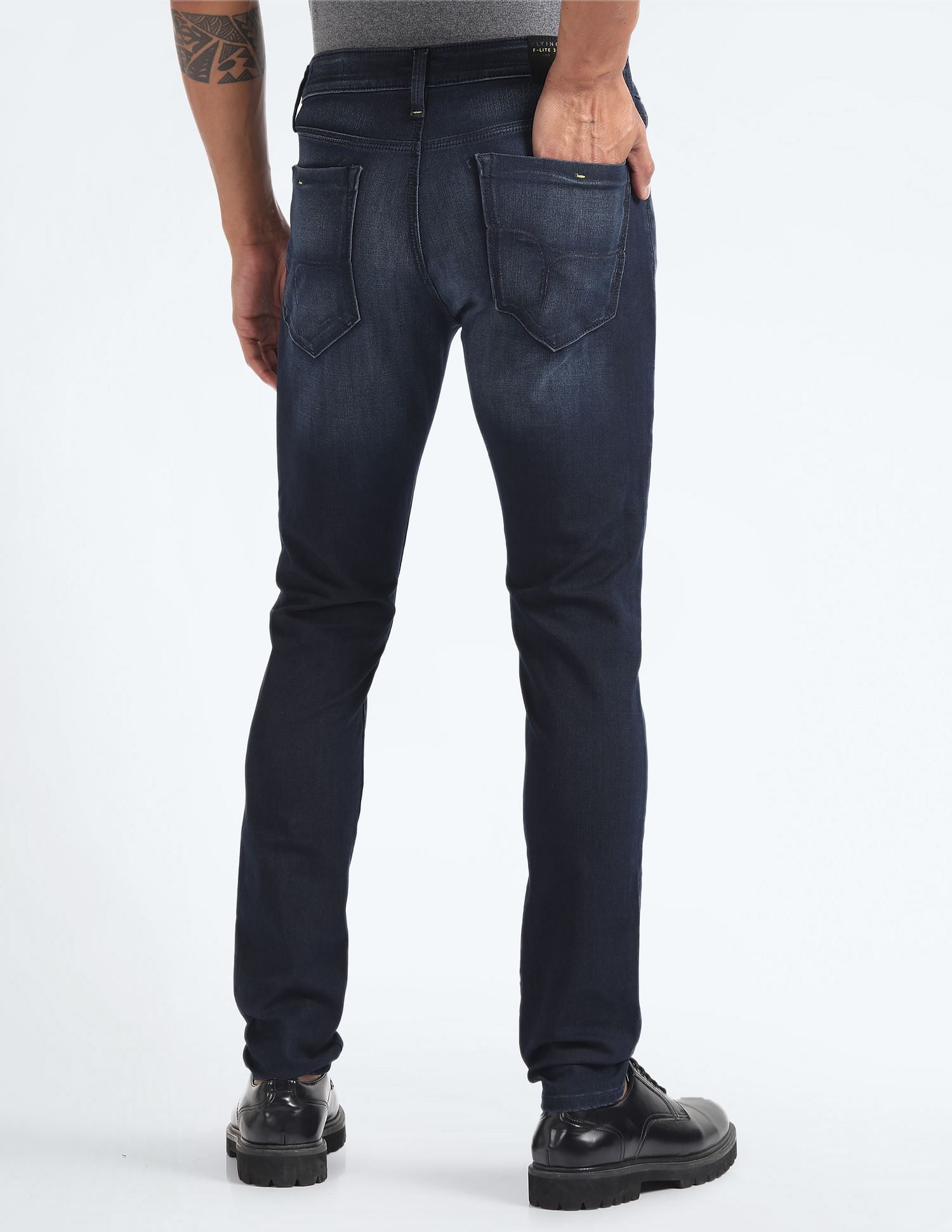 Flying Machine Stone Wash Super Skinny Jeans