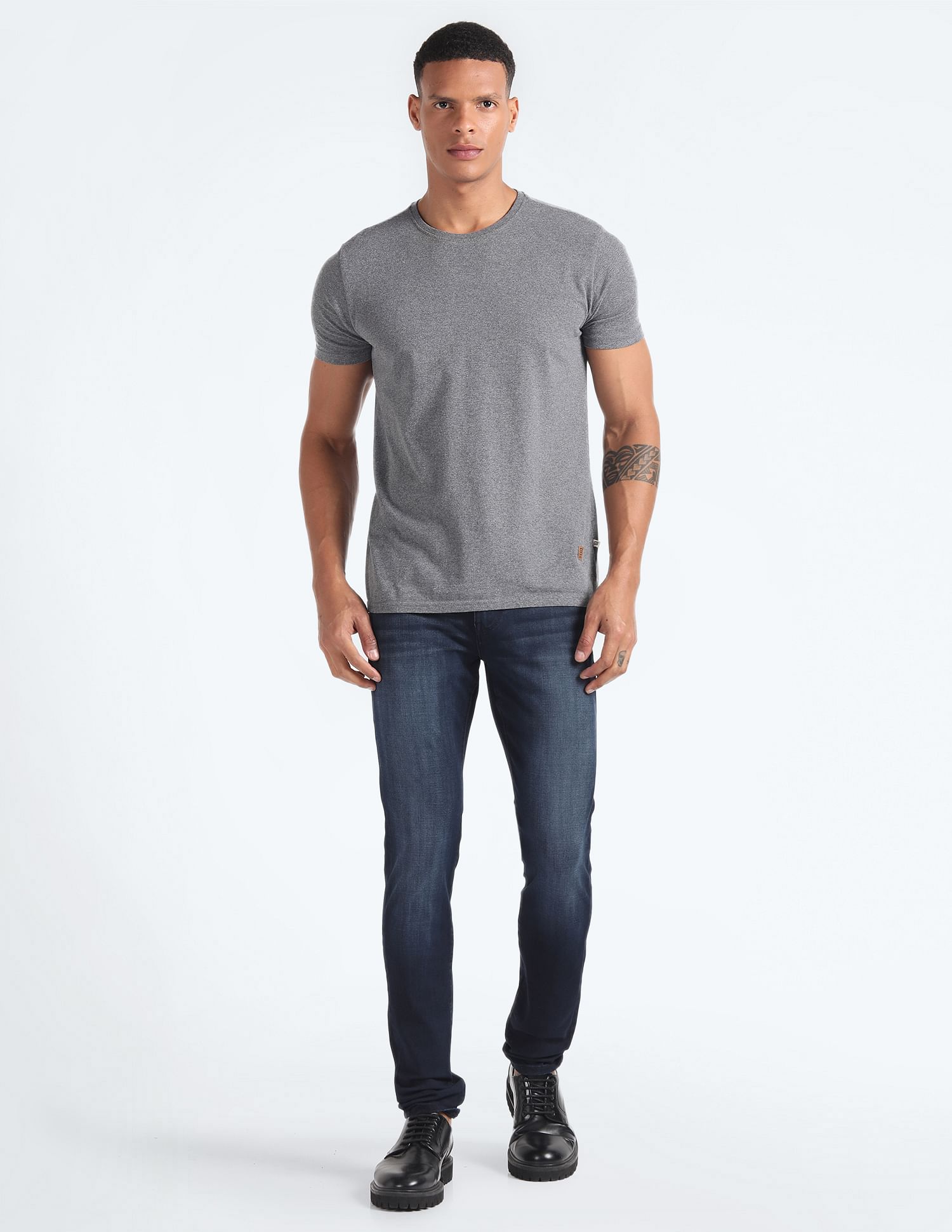 Flying Machine Stone Wash Super Skinny Jeans