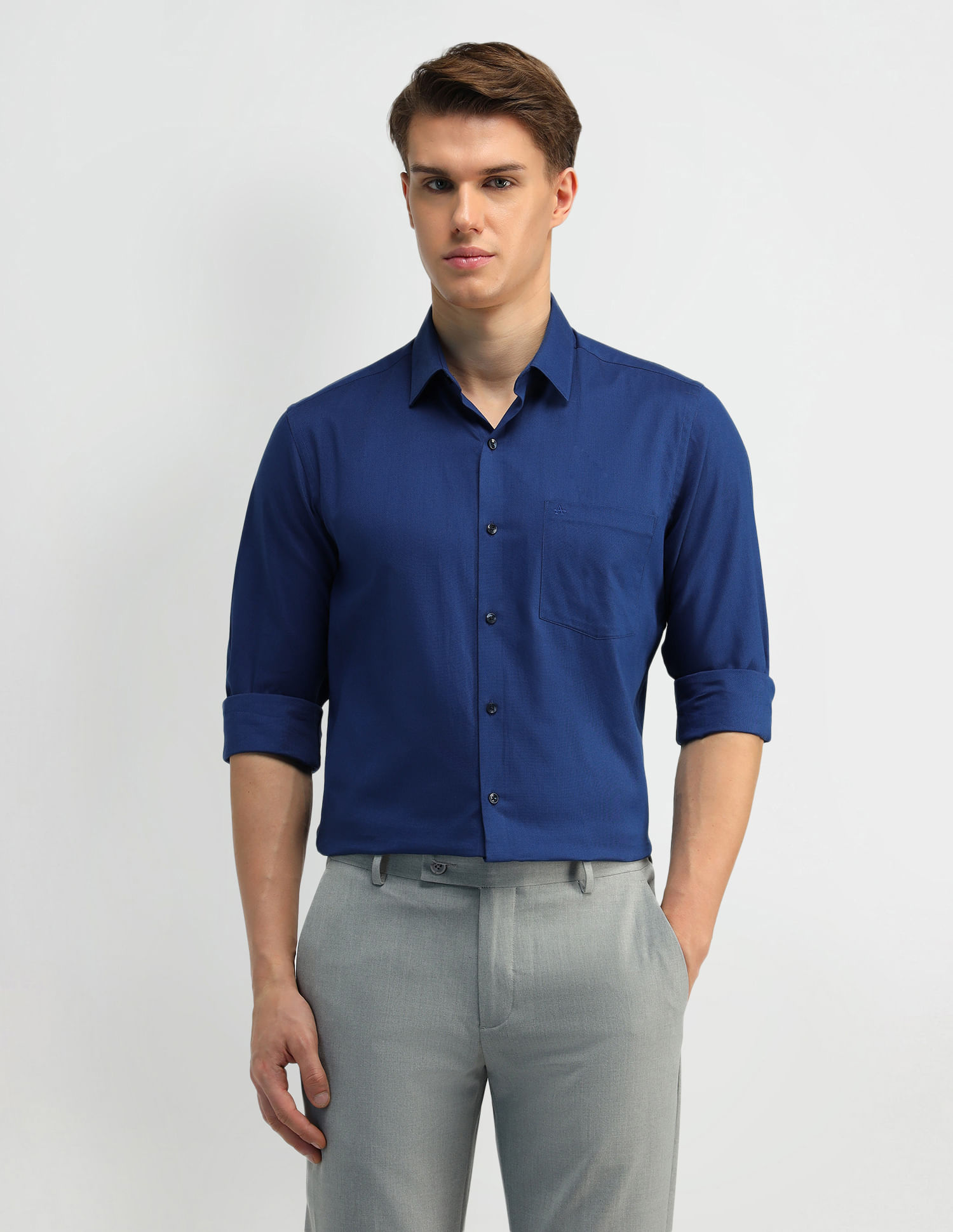 Arrow Solid Liberty Classic Fit Shirt