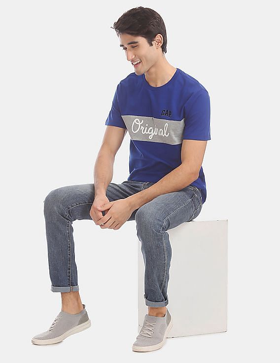 Buy GAP Men Blue Slim Jeans With GapFlex 