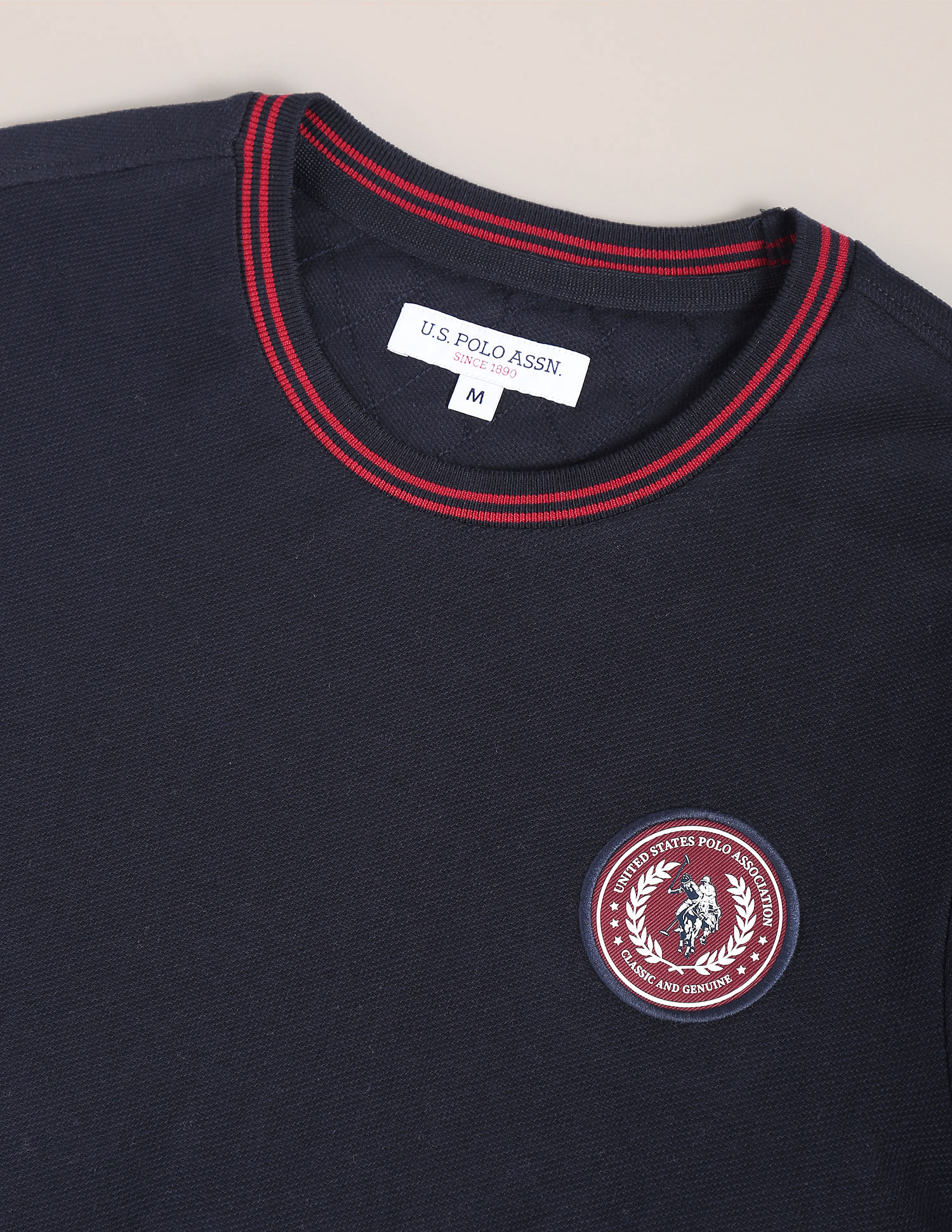 U.S. Polo Assn. Long Sleeve Logo Badge T-Shirt