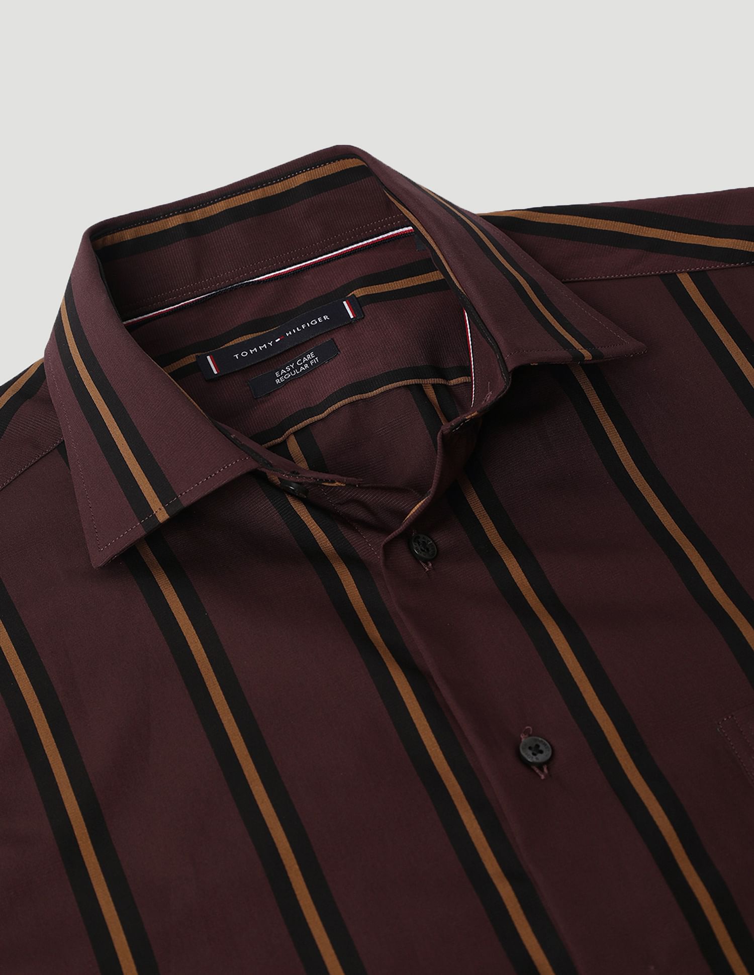 Tommy Hilfiger Multi Stripe Cotton Shirt