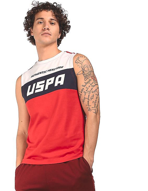USPA Innerwear Comfort Fit Cotton IYAF Vest - Pack Of 1