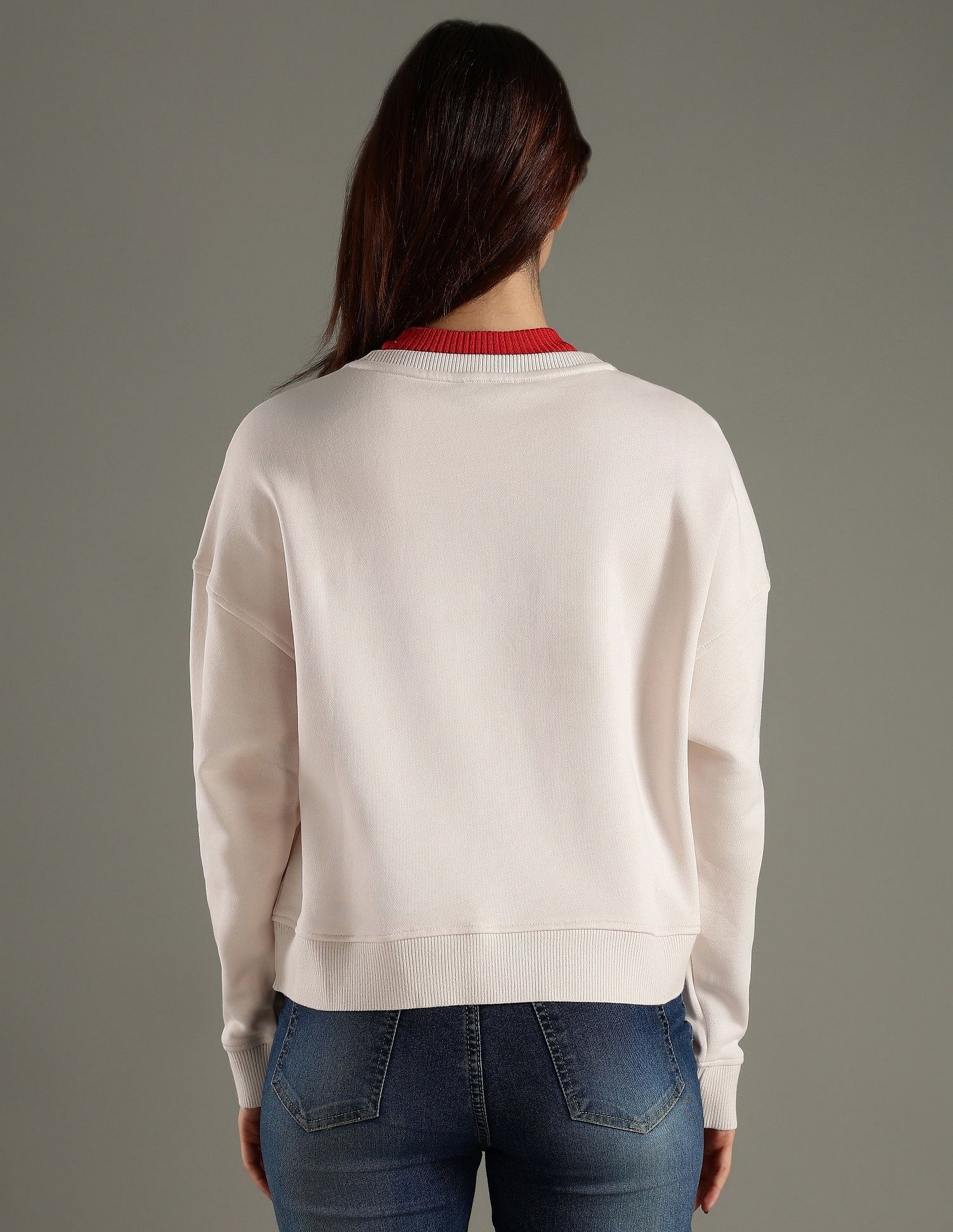 Tommy Hilfiger Regular Fit Cotton Crew Neck Sweatshirt