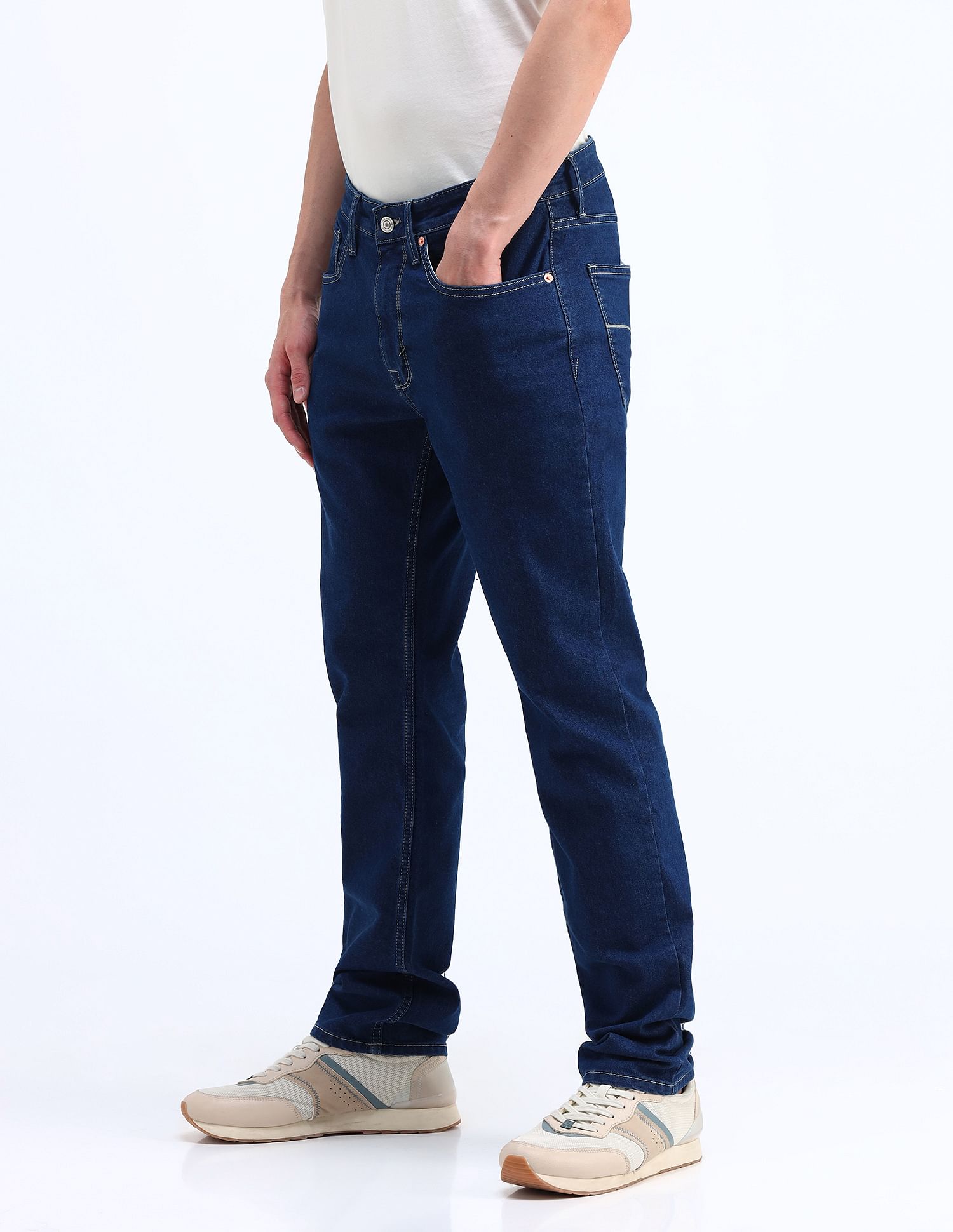 Flying Machine Freddie Slim Straight Fit Jeans