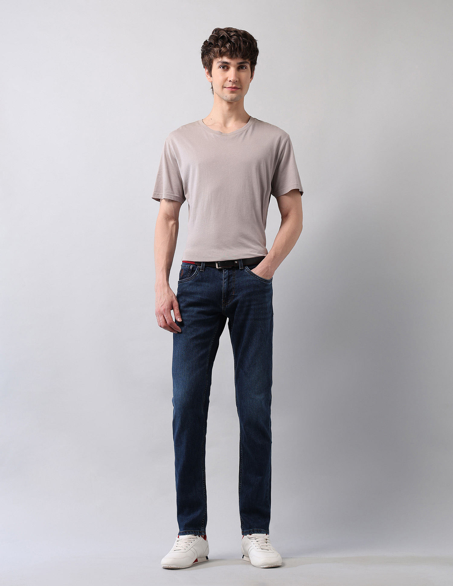 U.S. Polo Assn. Denim Co. Brandon Slim Tapered Fit Blue Jeans