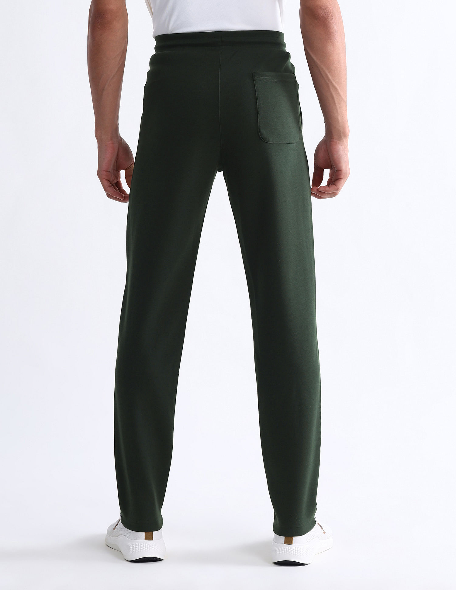 USPA Active Slim Fit Solid Active Track Pants