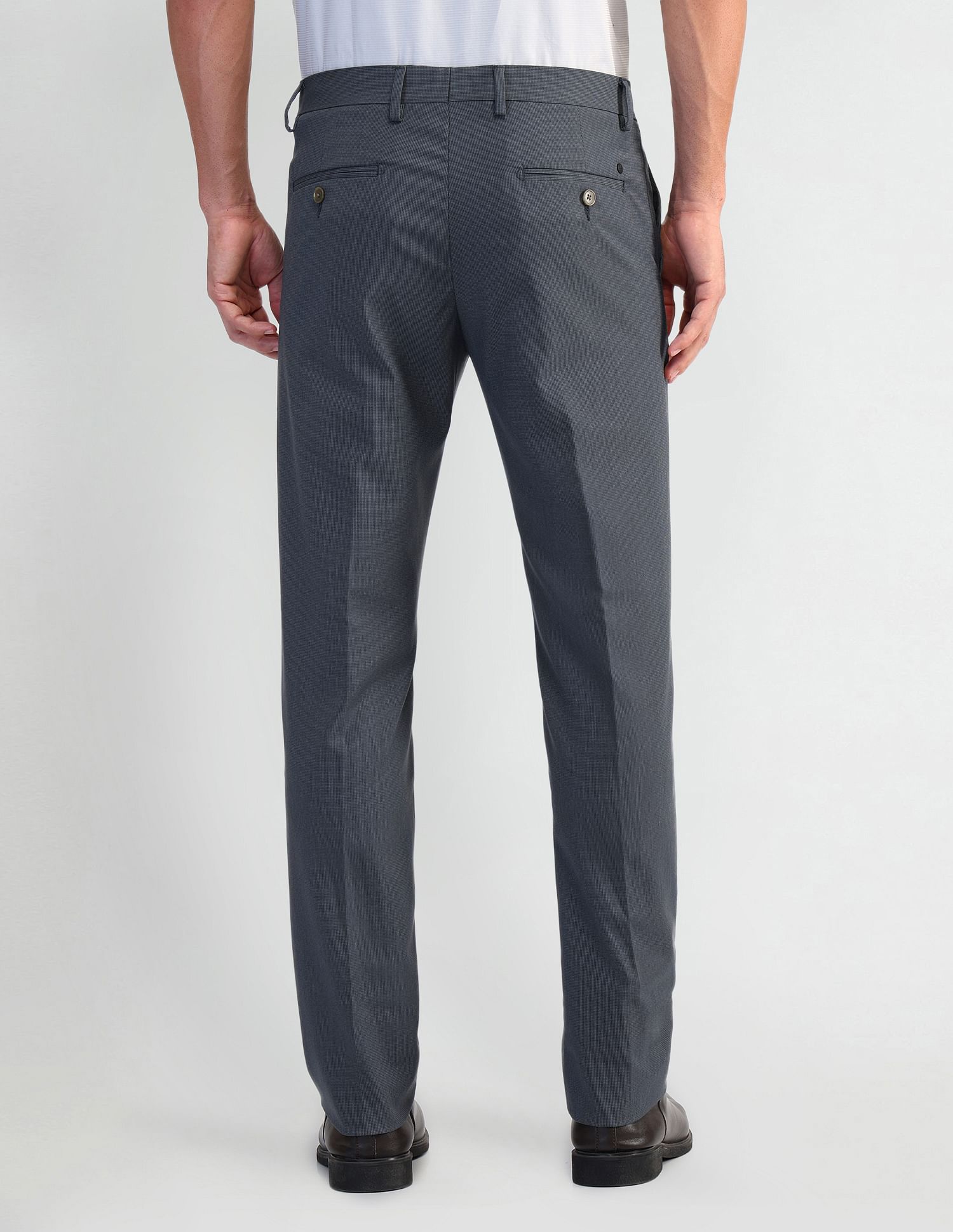 Arrow Tapered Fit Dobby Trousers