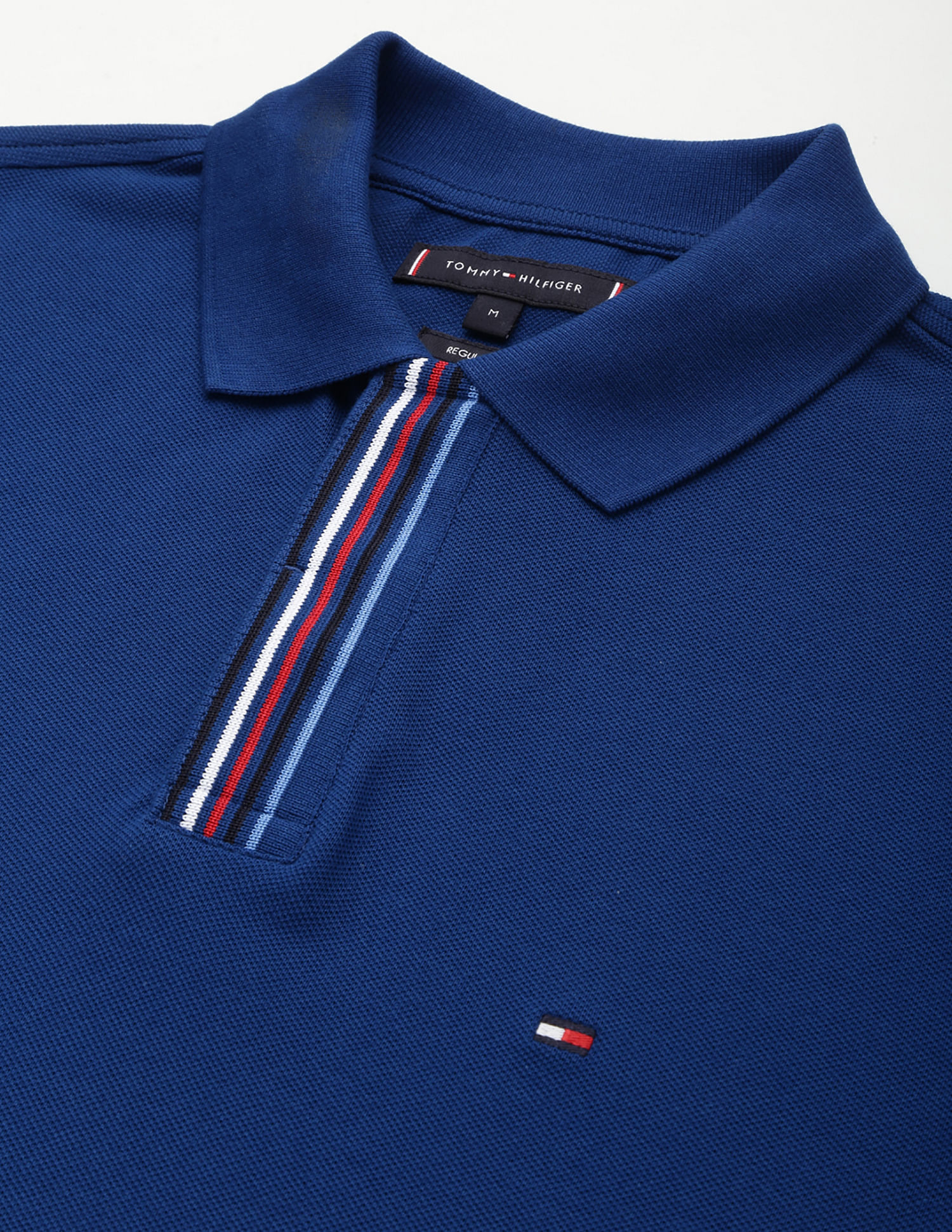 Tommy Hilfiger Sustainable Global Stripe Placket Polo Shirt
