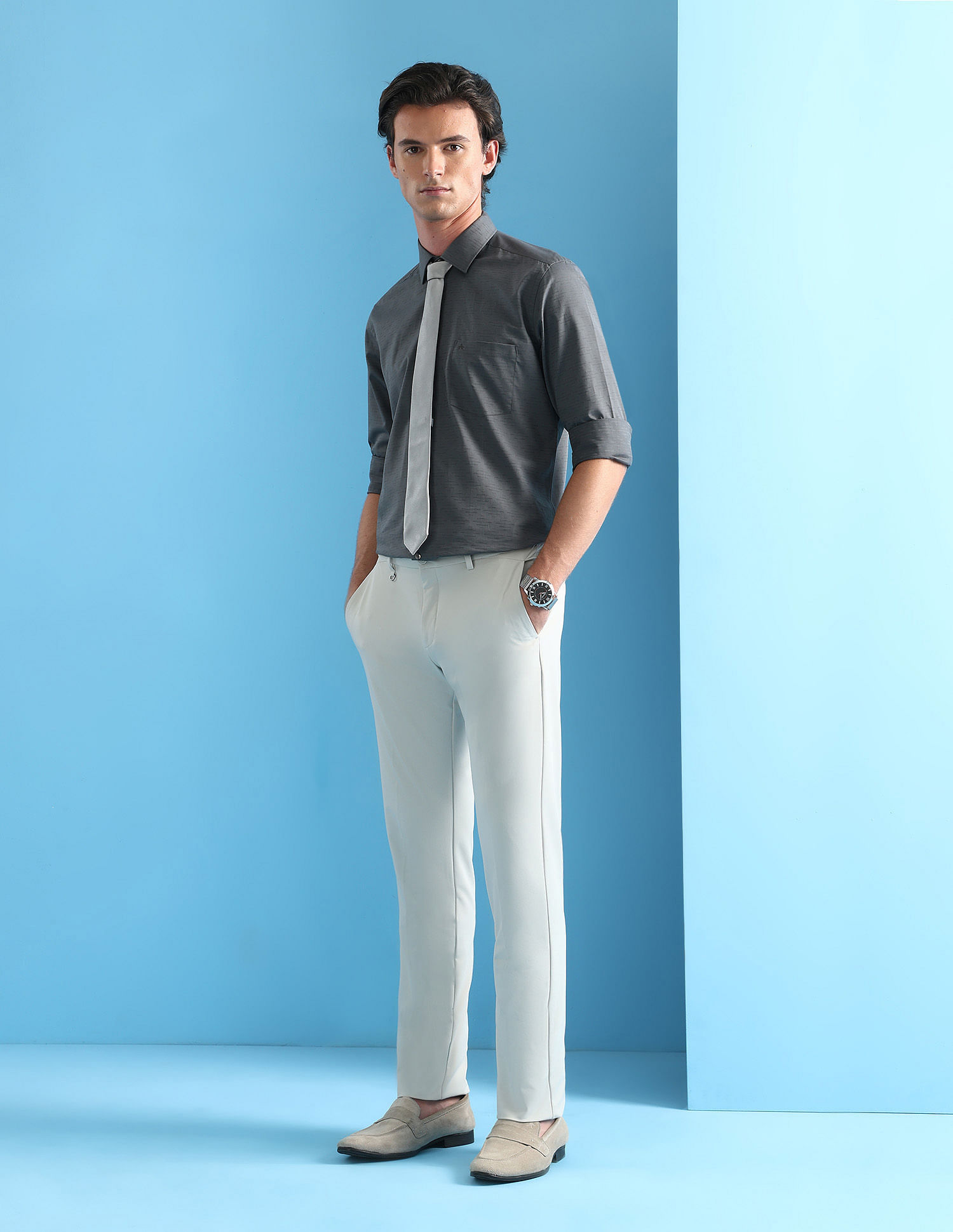 Arrow Manhattan Slim Fit Velocity Shirt