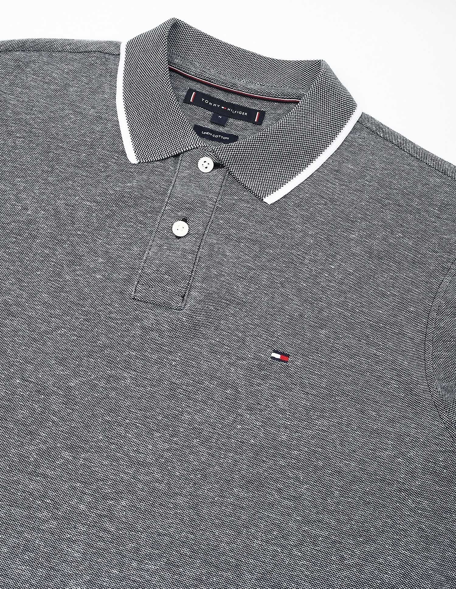 Tommy Hilfiger Printed Regular-Fit Cotton Polo Shirt