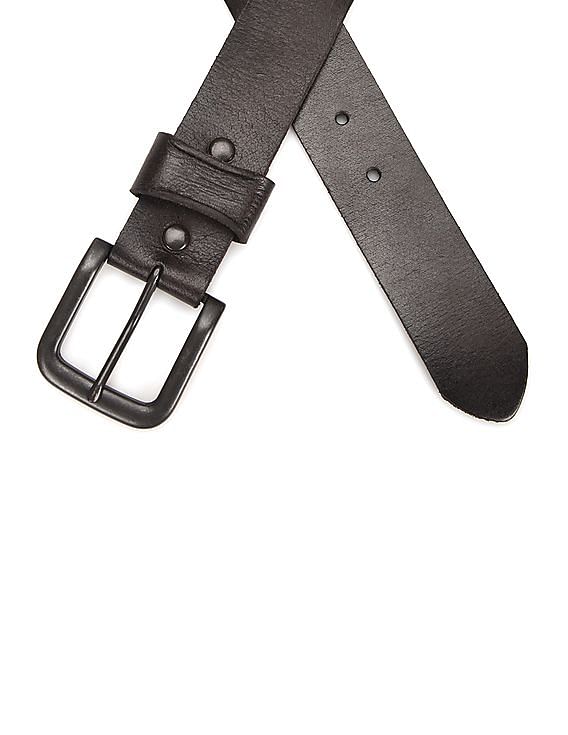Aeropostale Tang Buckle Leather Belt