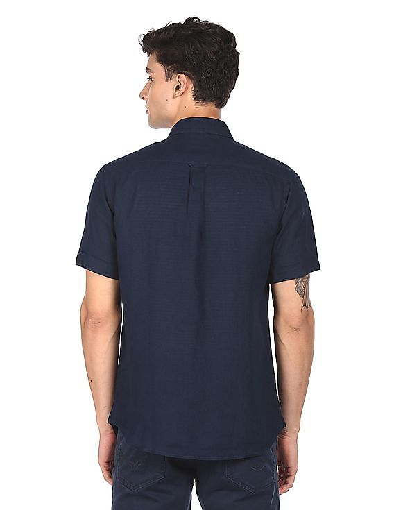 U.S. Polo Assn. Short Sleeve Solid Casual Shirt