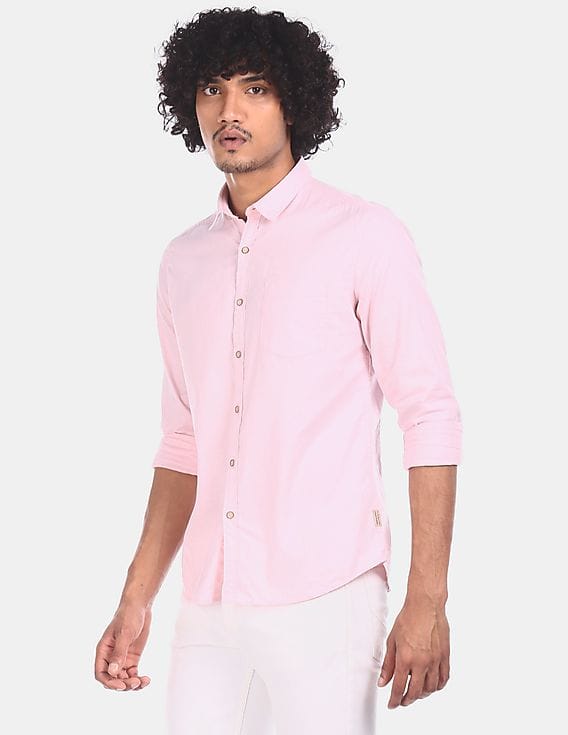 Buy Flying Machine Men Light Pink 
