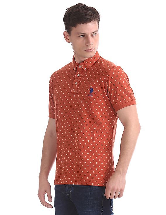 U.S. Polo Assn. Regular Fit Printed Polo Shirt