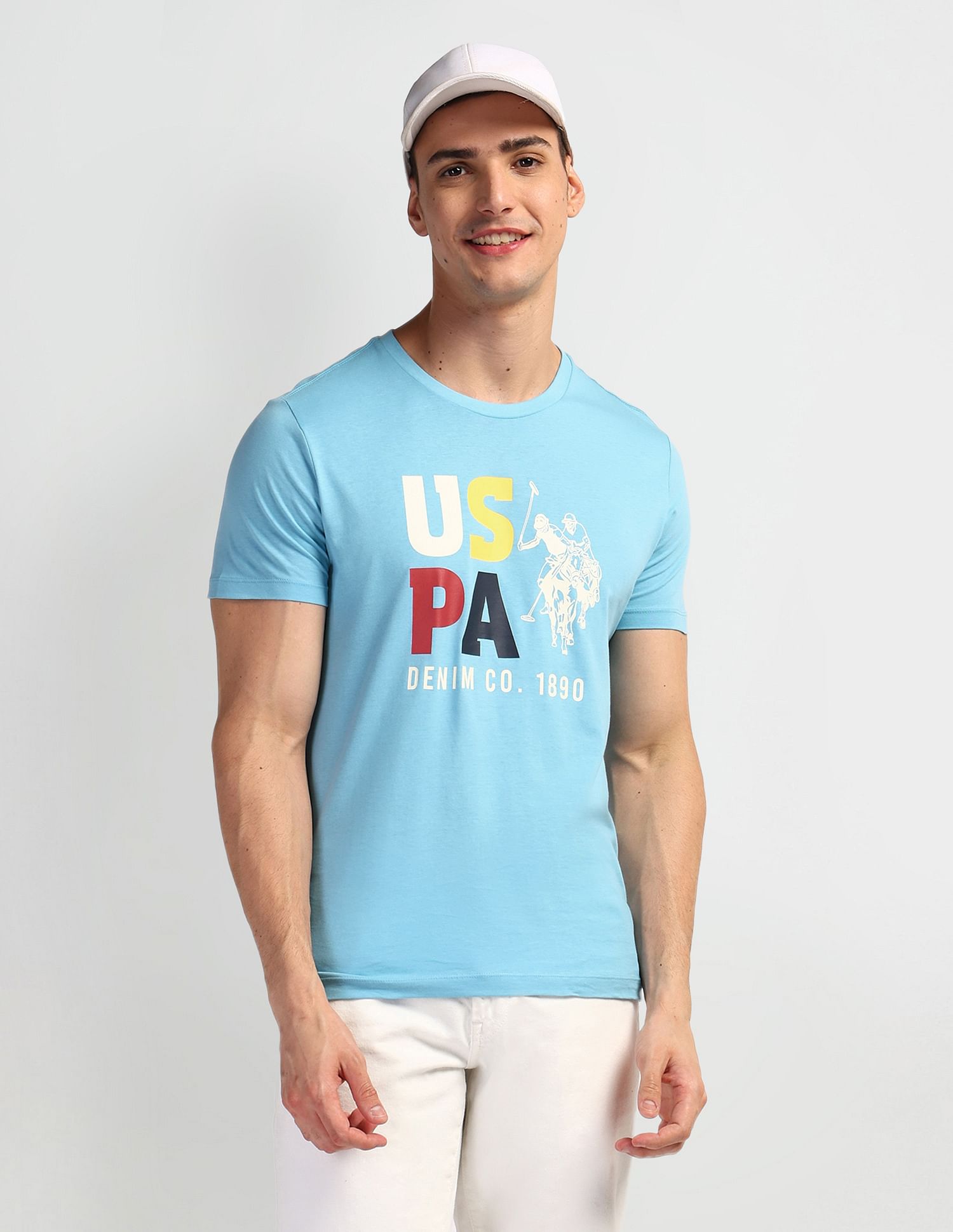 U.S. Polo Assn. Denim Co. Brand Print Muscle Fit T-Shirt