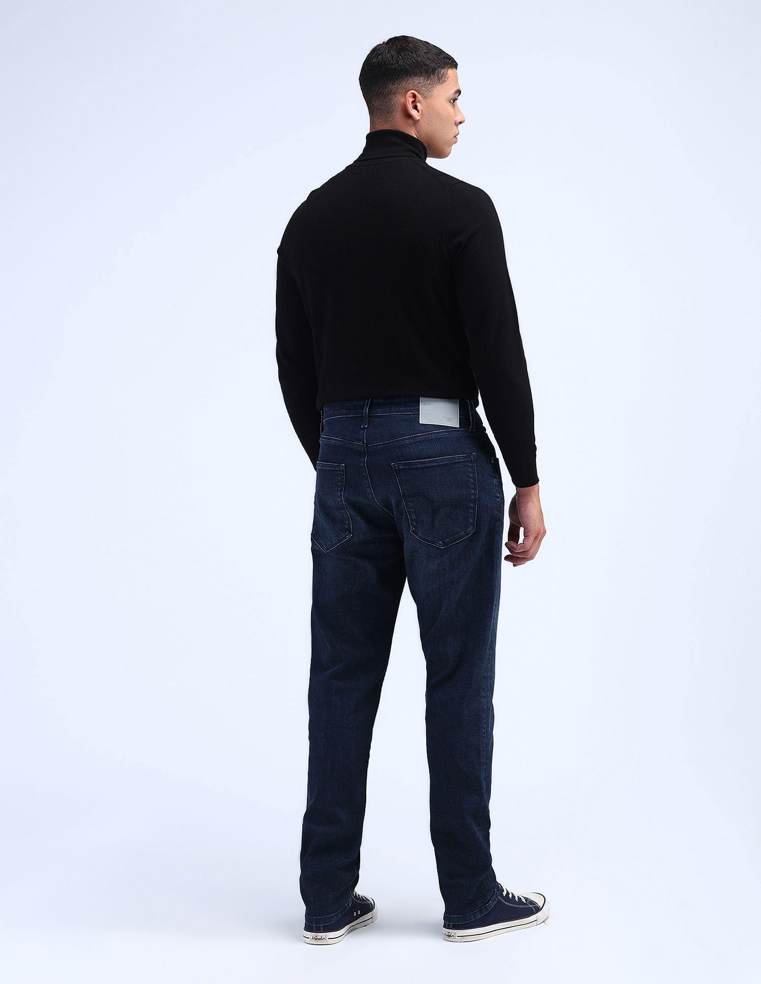 Flying Machine Mankle Relaxed Tapered Drop Crotch Jeans