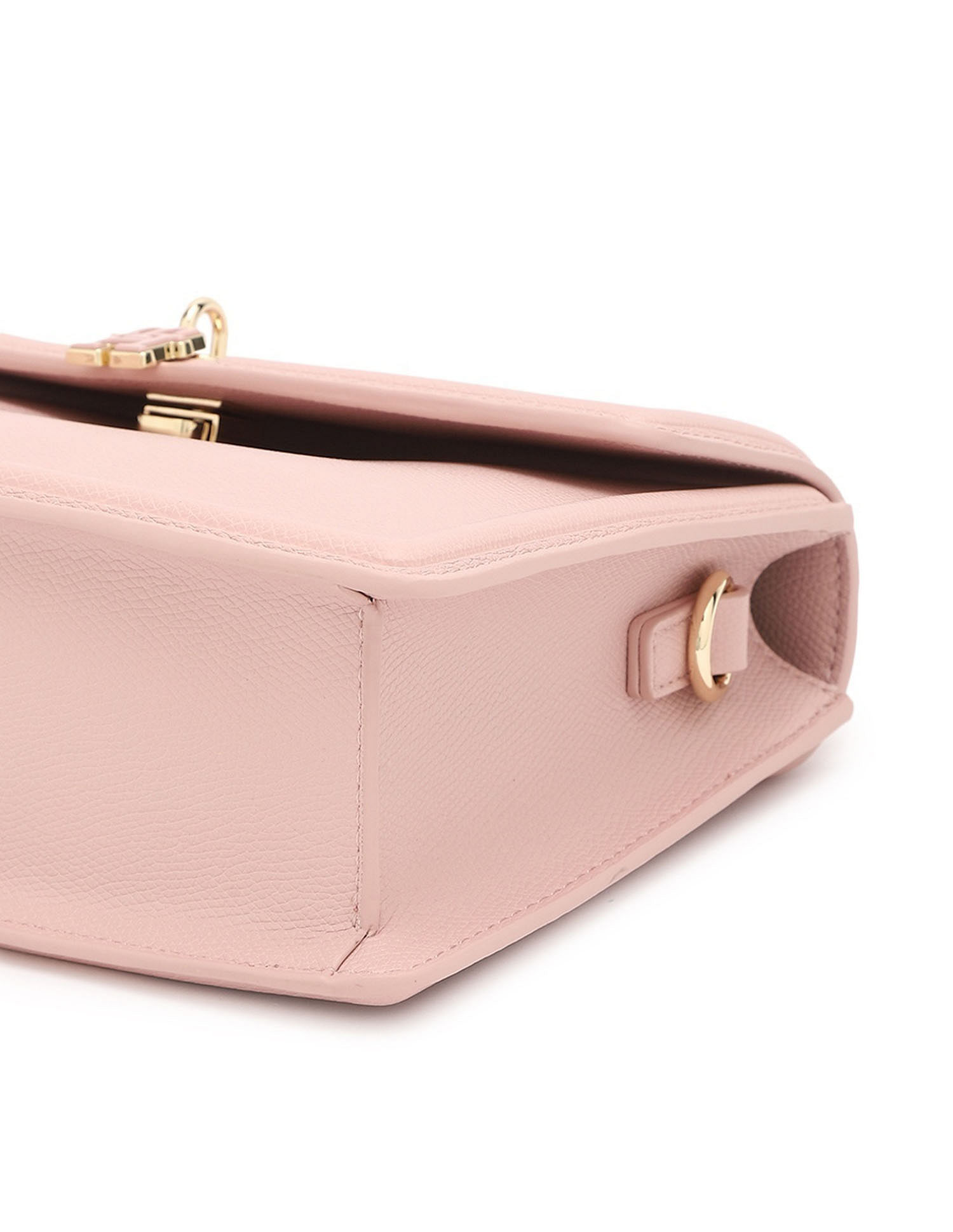 Tommy Hilfiger Solid Light-Pink PU Sling Bag