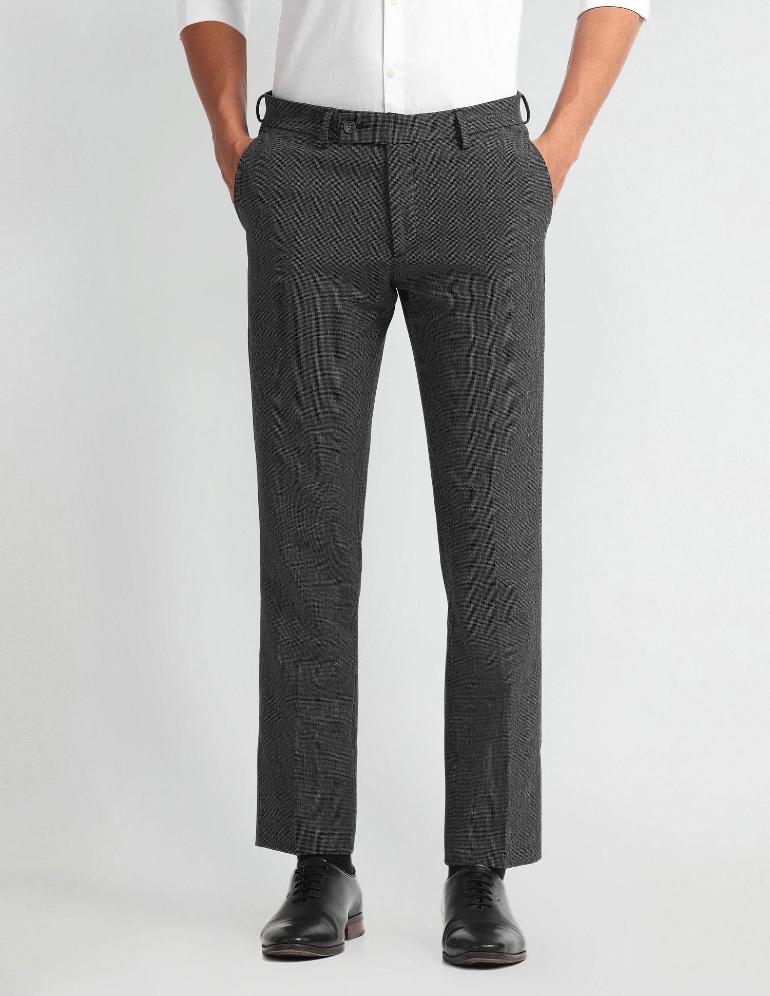 Arrow Smart Flex Slim Trousers