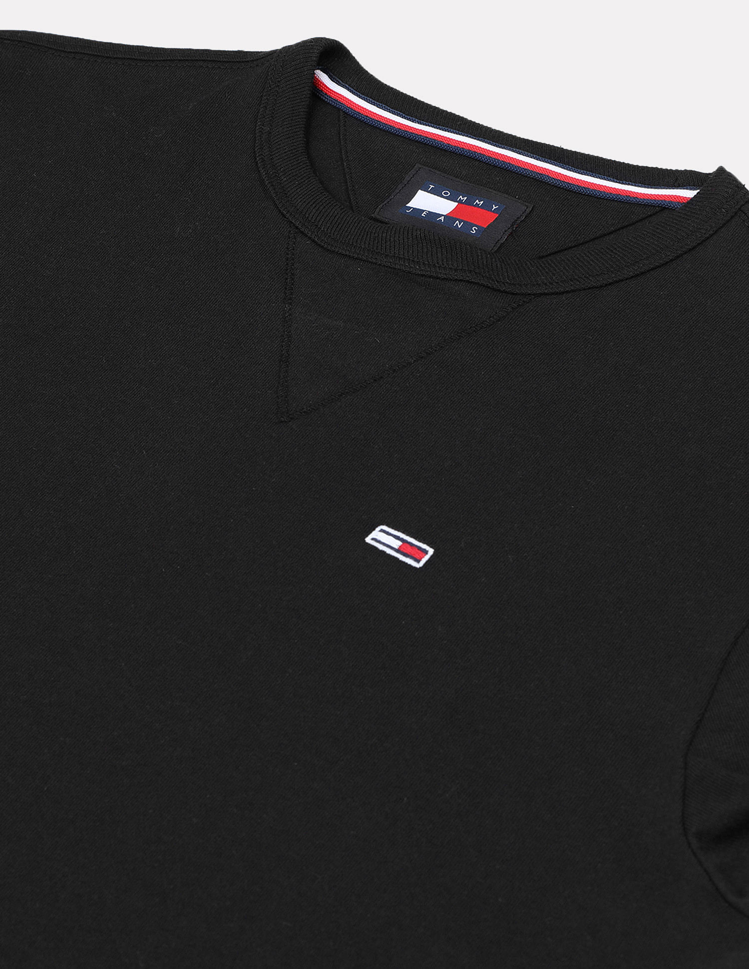 Tommy Hilfiger Slim Fit Solid Cotton T-Shirt
