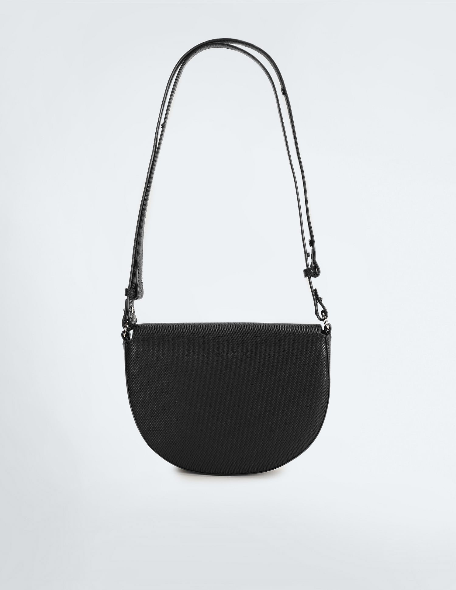 【 】 Crossbody Minimal Monogram Saddle Bag Calvin klein jeans Minimal Monogram Saddle crossbody Black