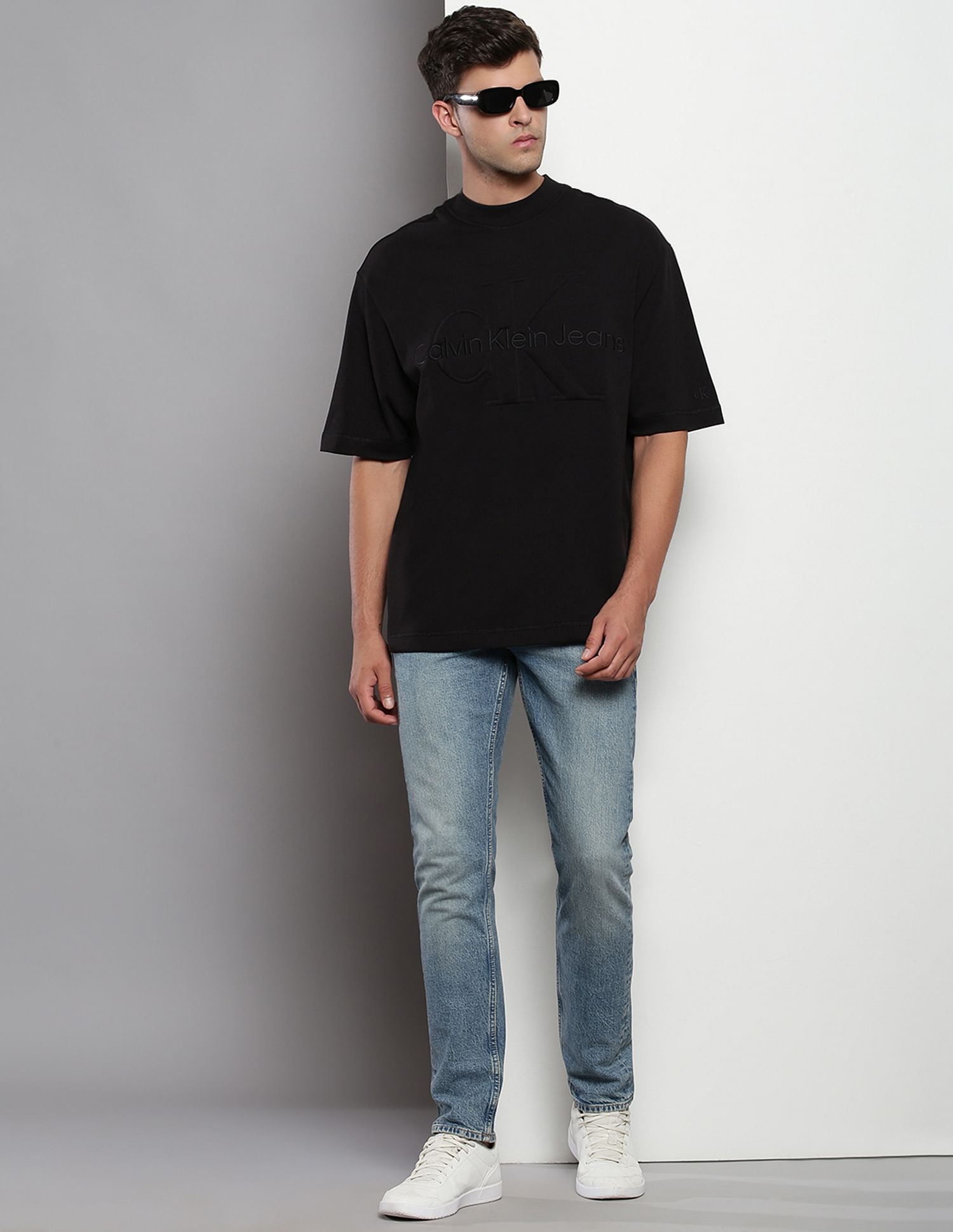 Calvin Klein Premium Monologo Oversized T-Shirt