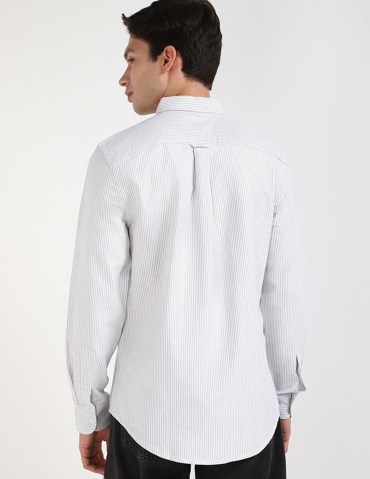 Tommy Hilfiger Striped Slim-Fit Woven Shirt