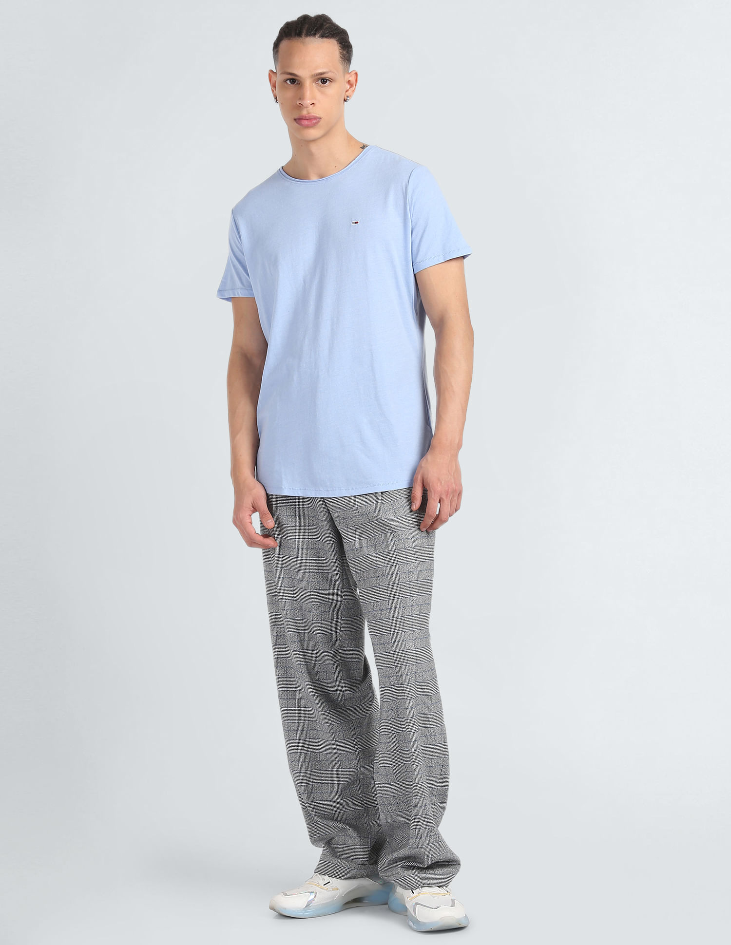 Tommy Hilfiger Transitional Organic Cotton Slim Jaspe T-Shirt