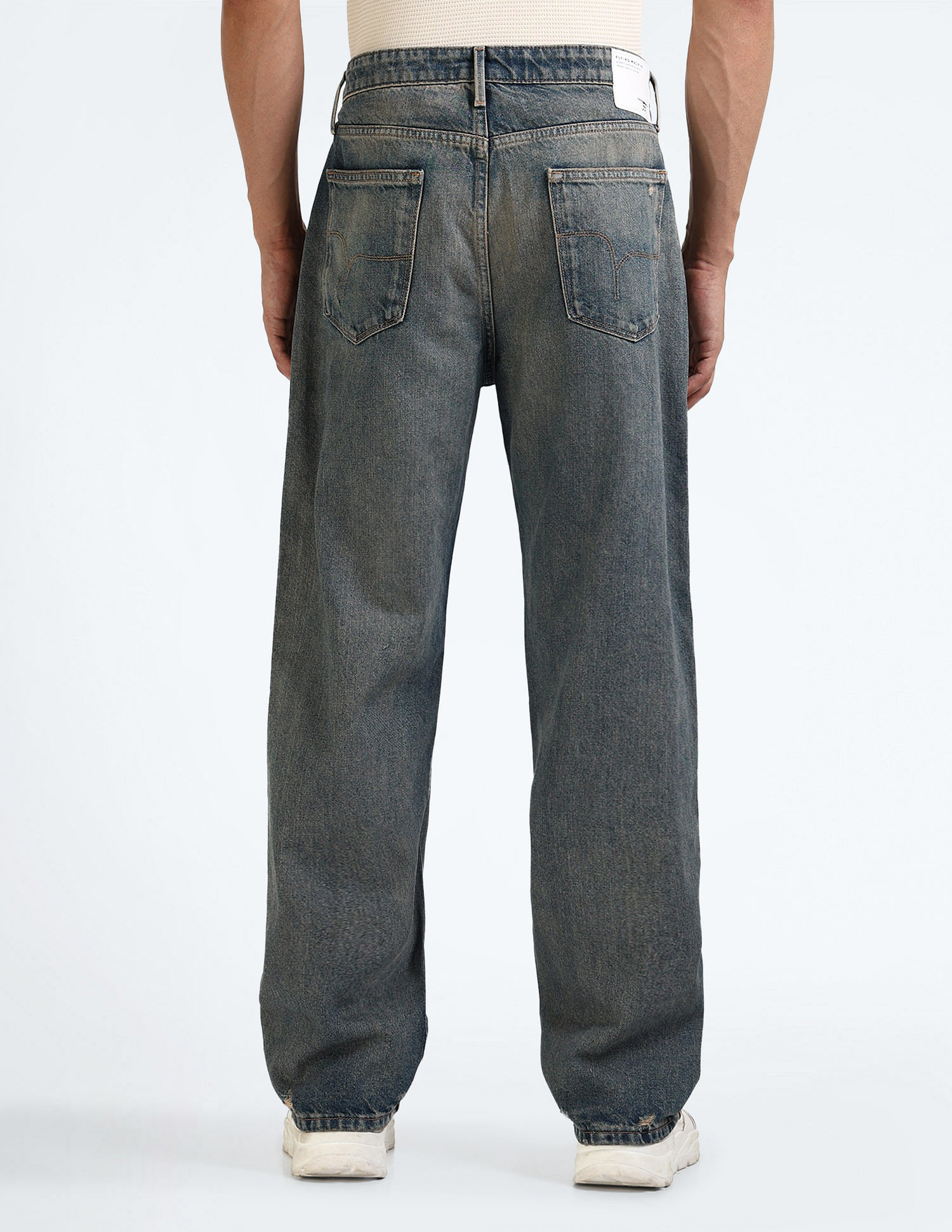Flying Machine High Rise Loose Fit Jeans