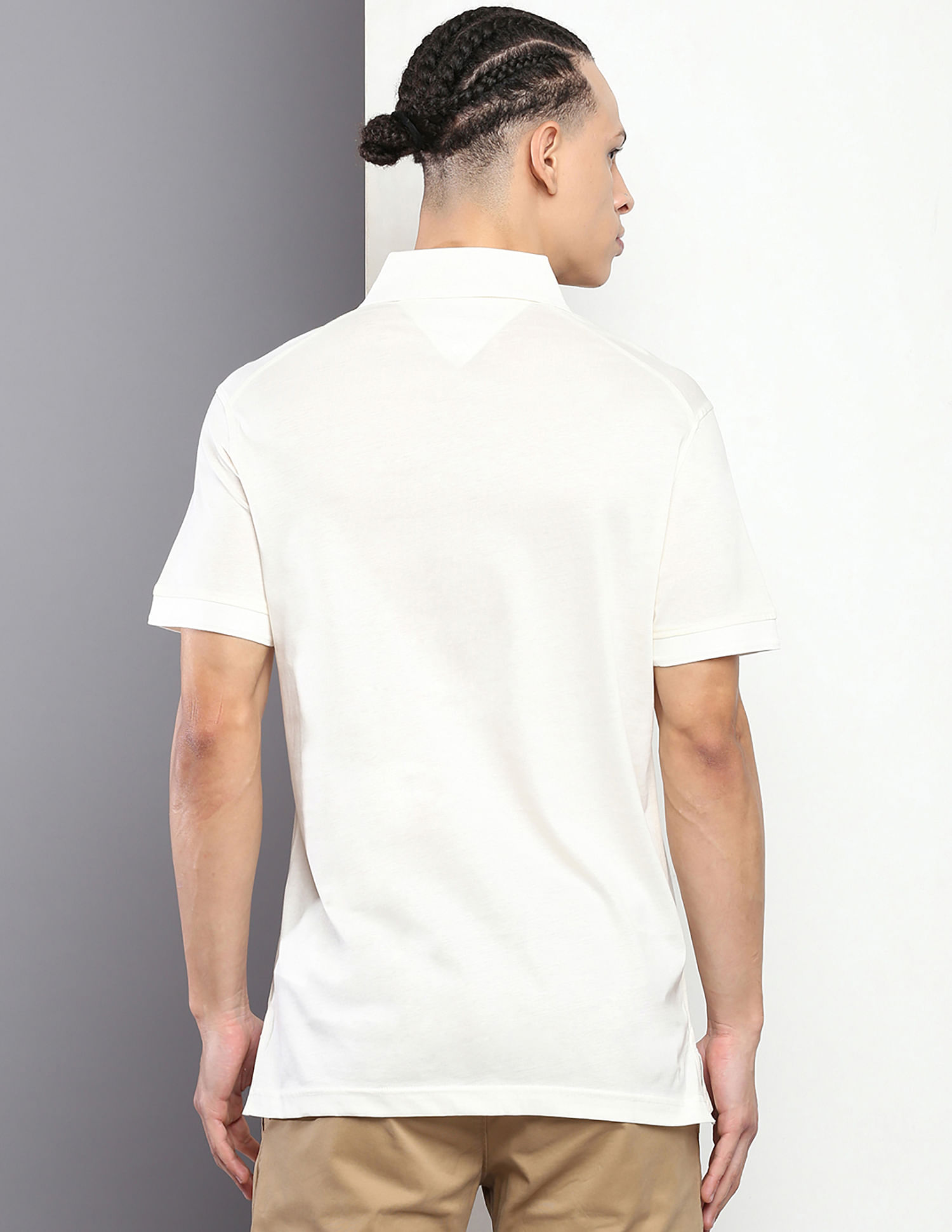 Tommy Hilfiger Cotton Jersey Knit Slim Polo Shirt