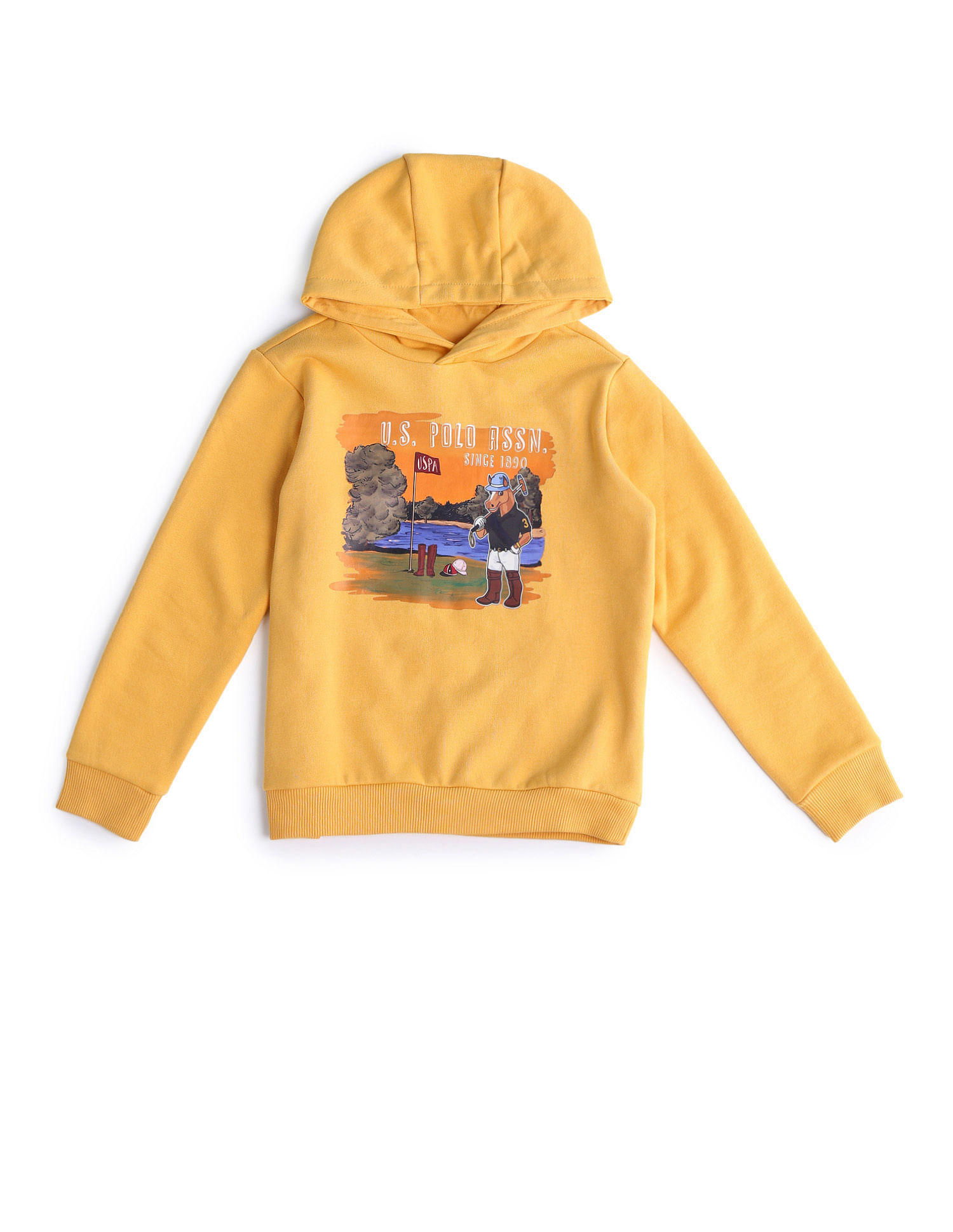 U.S. Polo Assn. Kids Boys Appliqued Sweatshirt