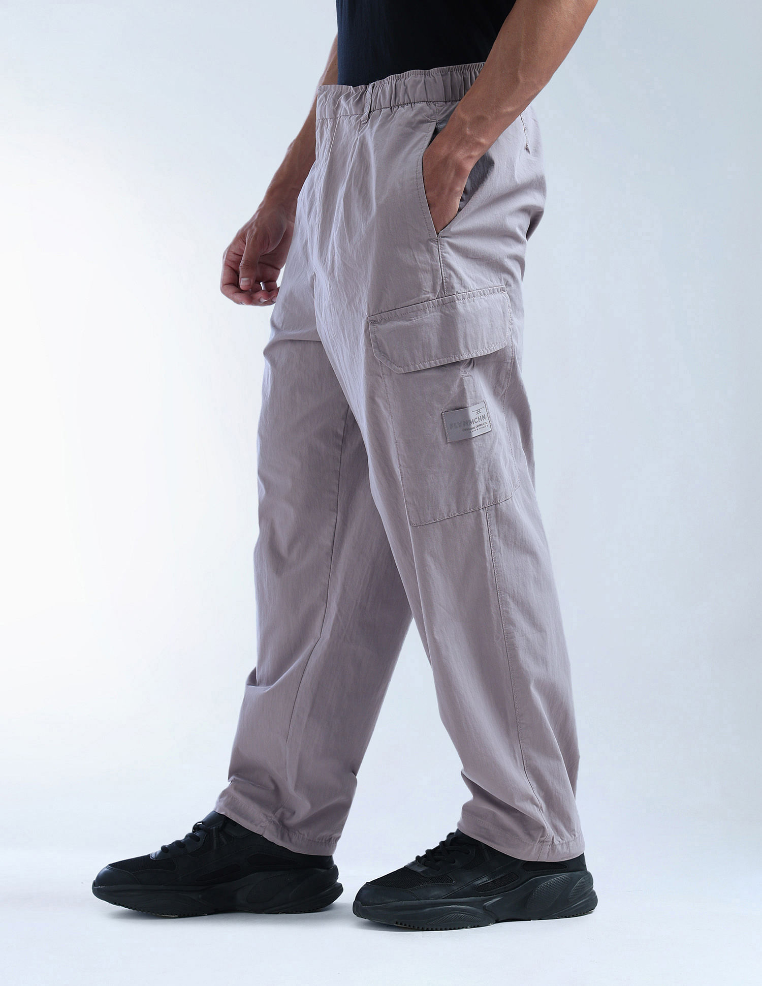 Flying Machine Solid Cobain Loose Fit Cargos