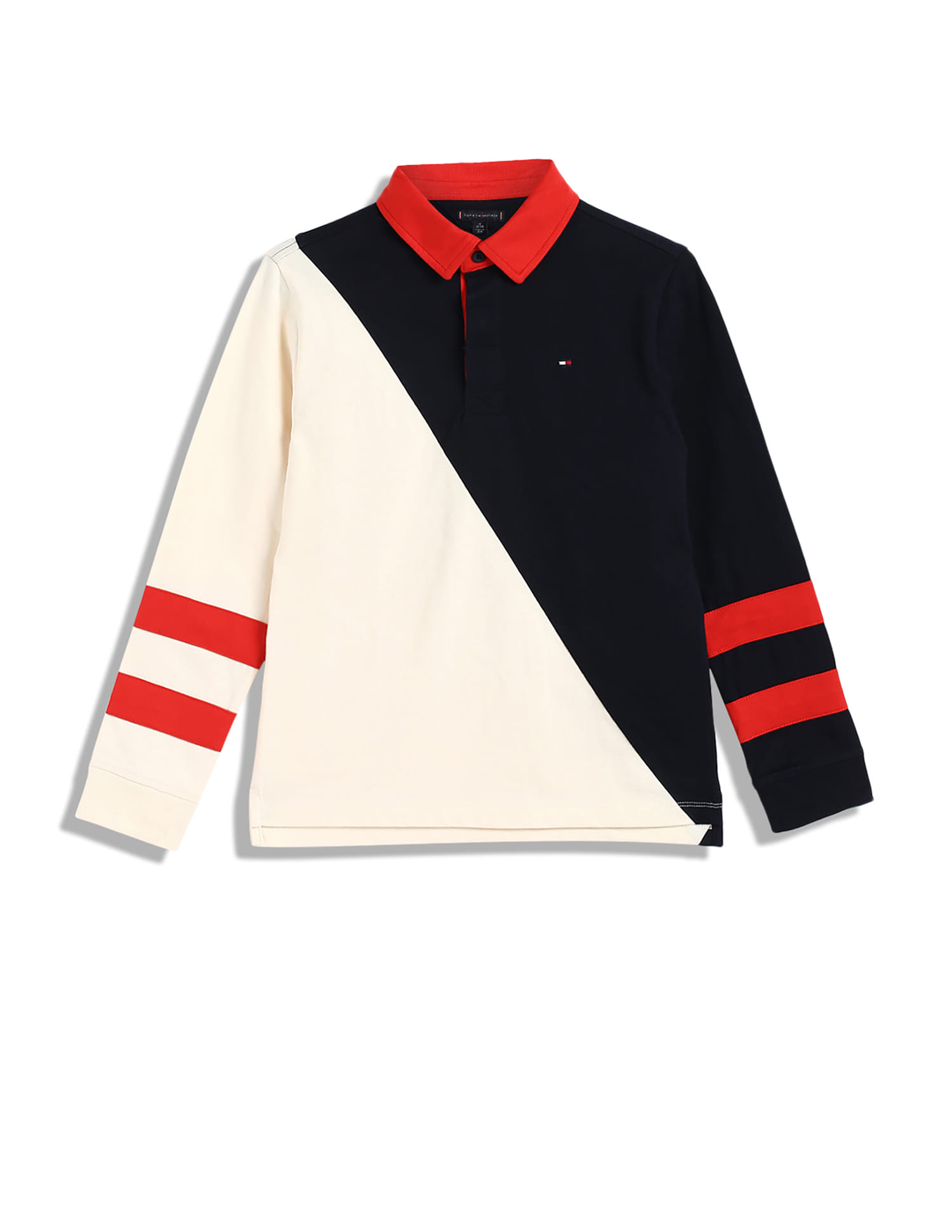 Nnnow Color Block Tommy Hilfiger Shirt Color Block Tommy Hilfiger