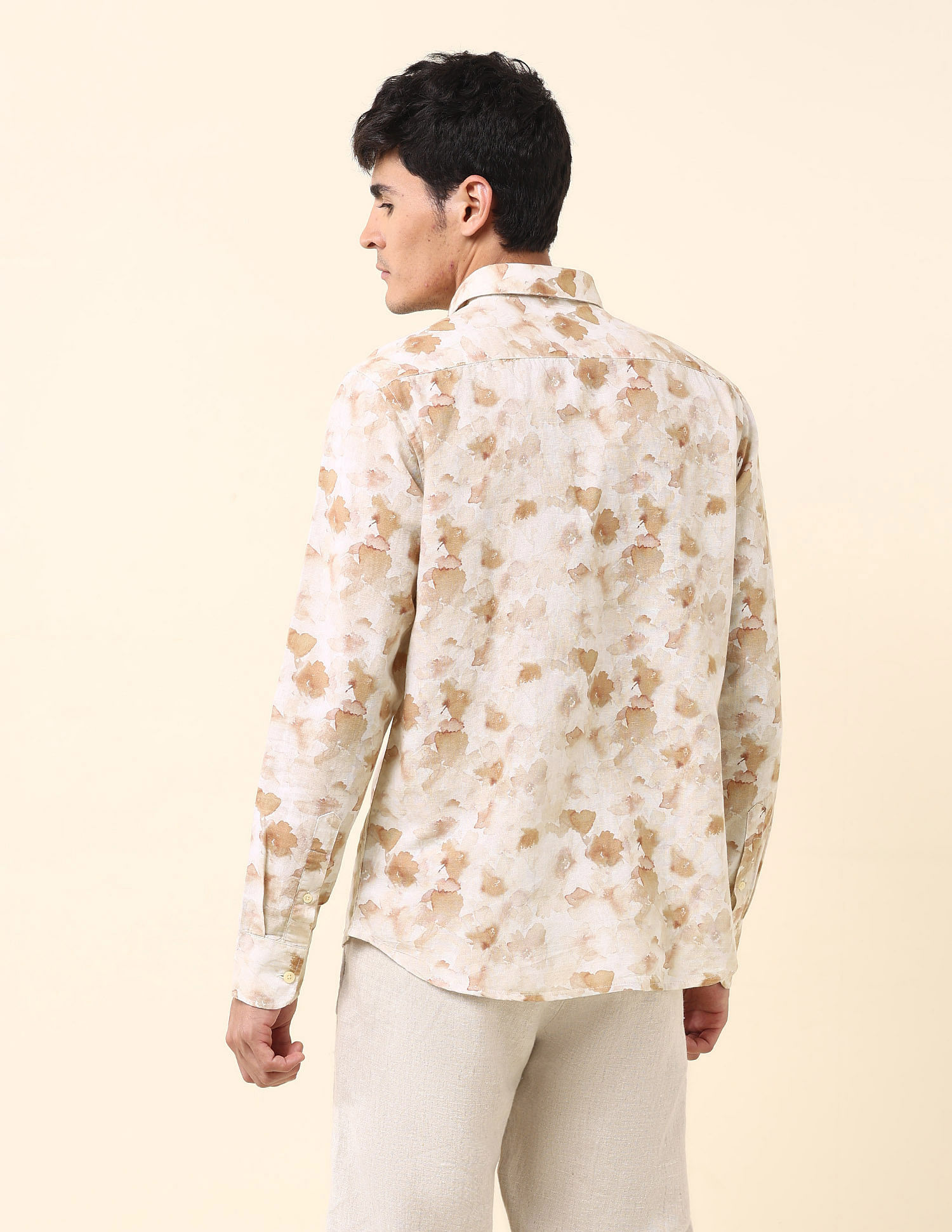 U.S. Polo Assn. Floral Printed Tailored Fit Shirt