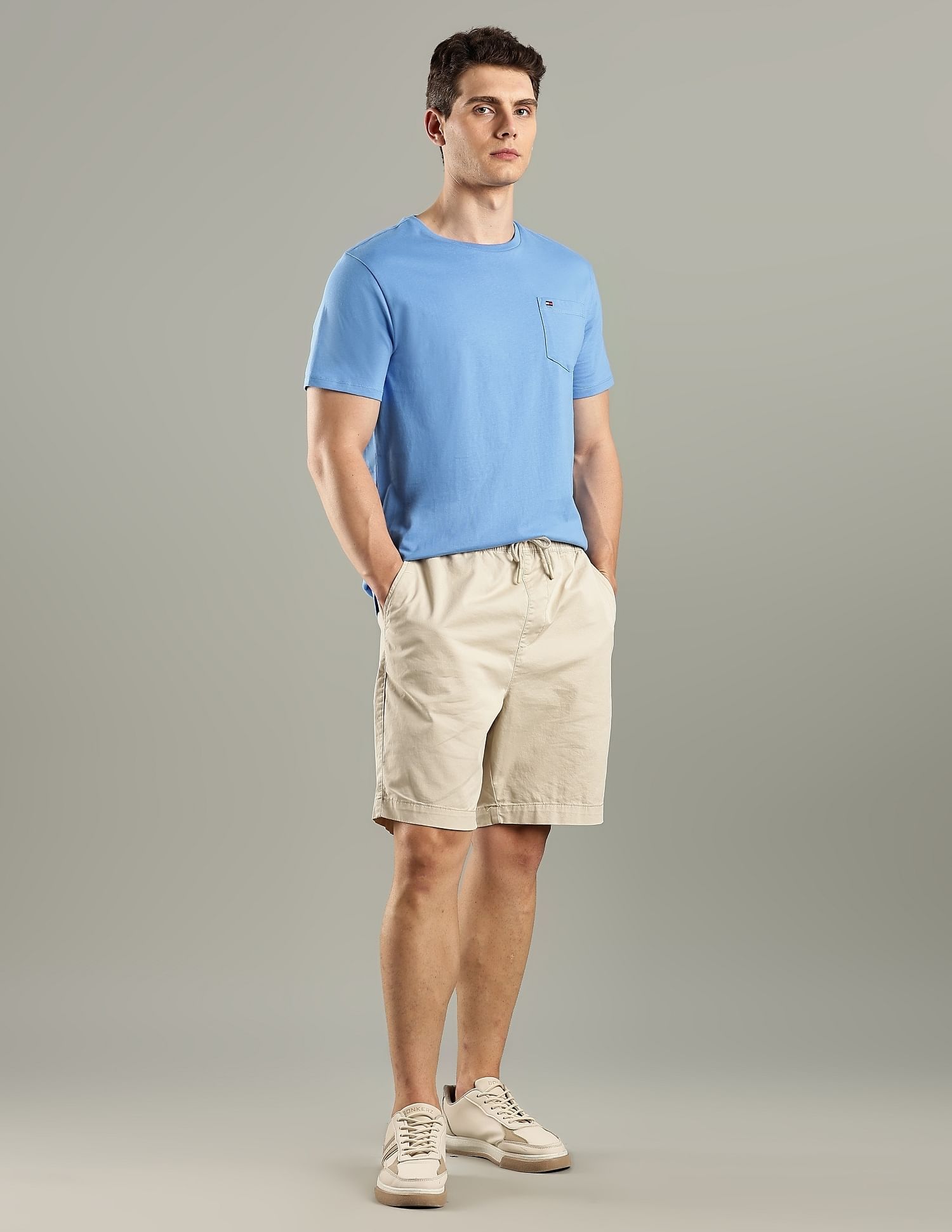 Tommy Hilfiger Solid Regular-Fit Cotton T-Shirt