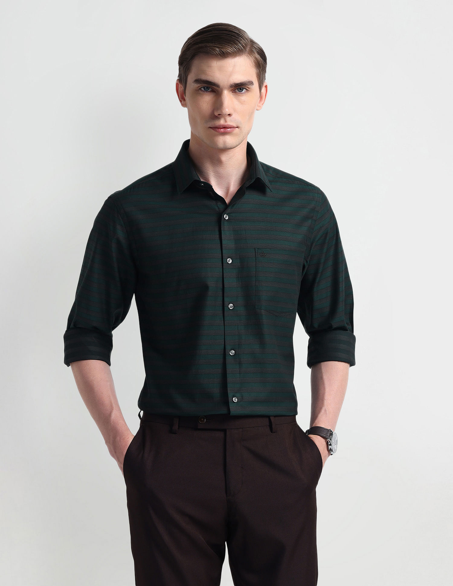 Arrow Liberty Classic Fit Dobby Shirt