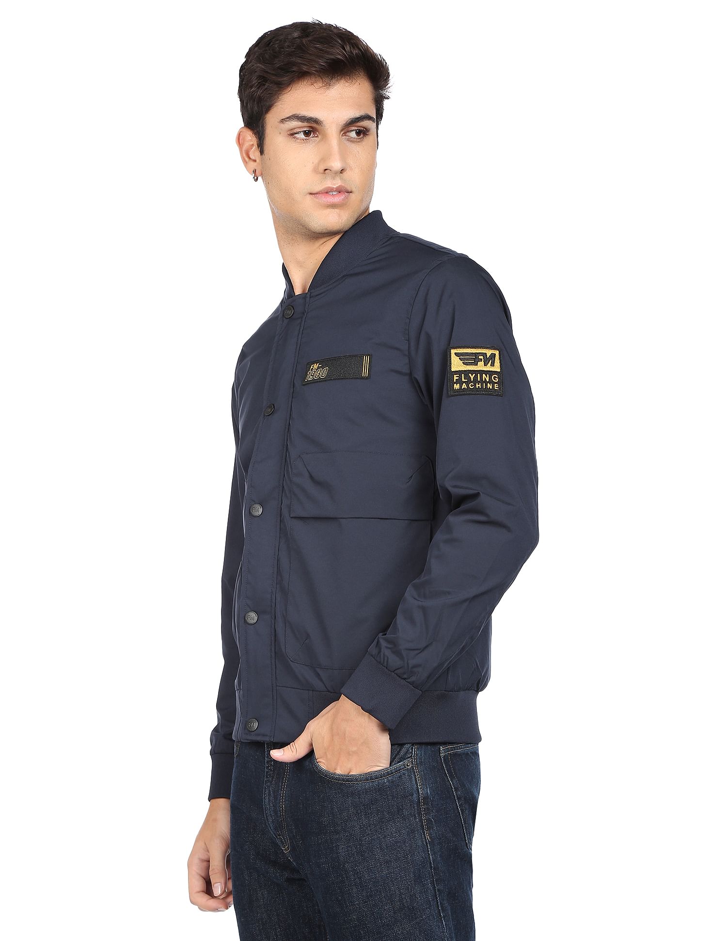 flying machine bomber jacket