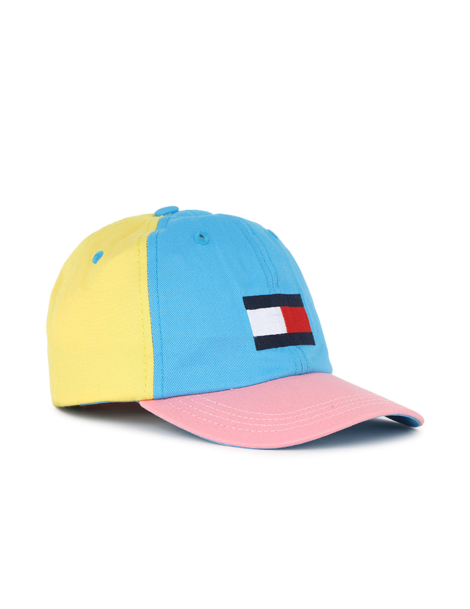 Tommy Hilfiger Kids Boys Cotton Colour Block Flag Cap